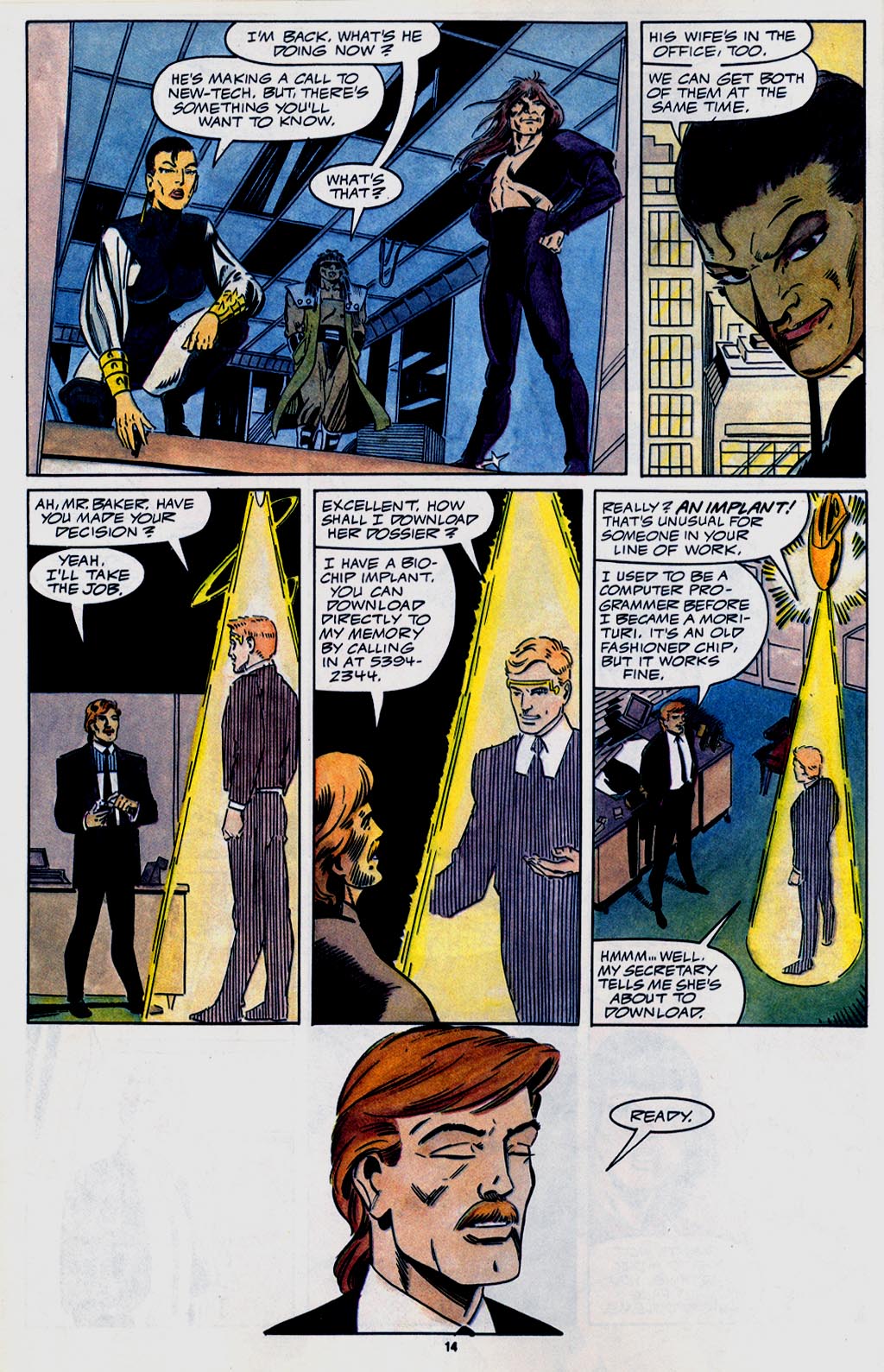 Read online Strikeforce: Morituri Electric Undertow comic -  Issue #1 - 15