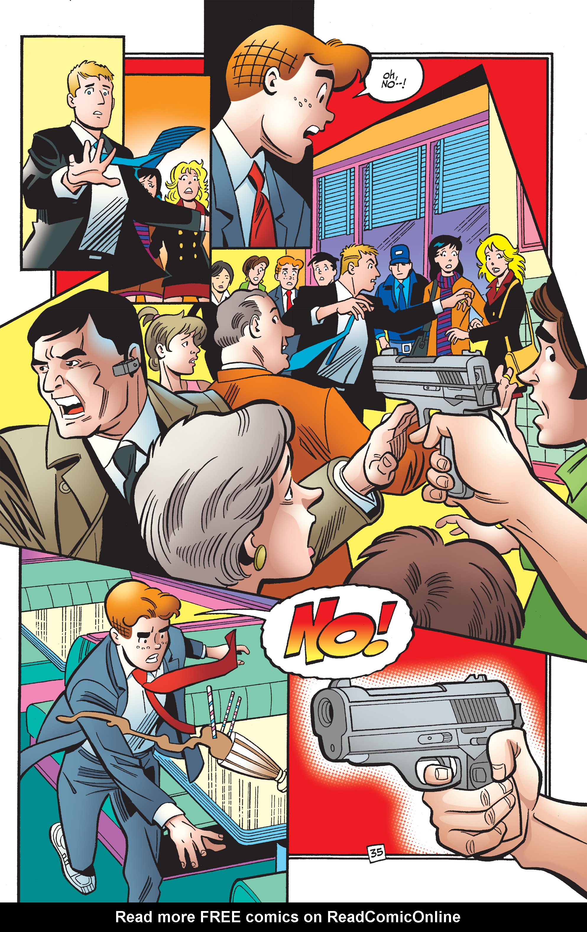 Read online The Death of Archie: A Life Celebrated comic -  Issue # TPB - 50