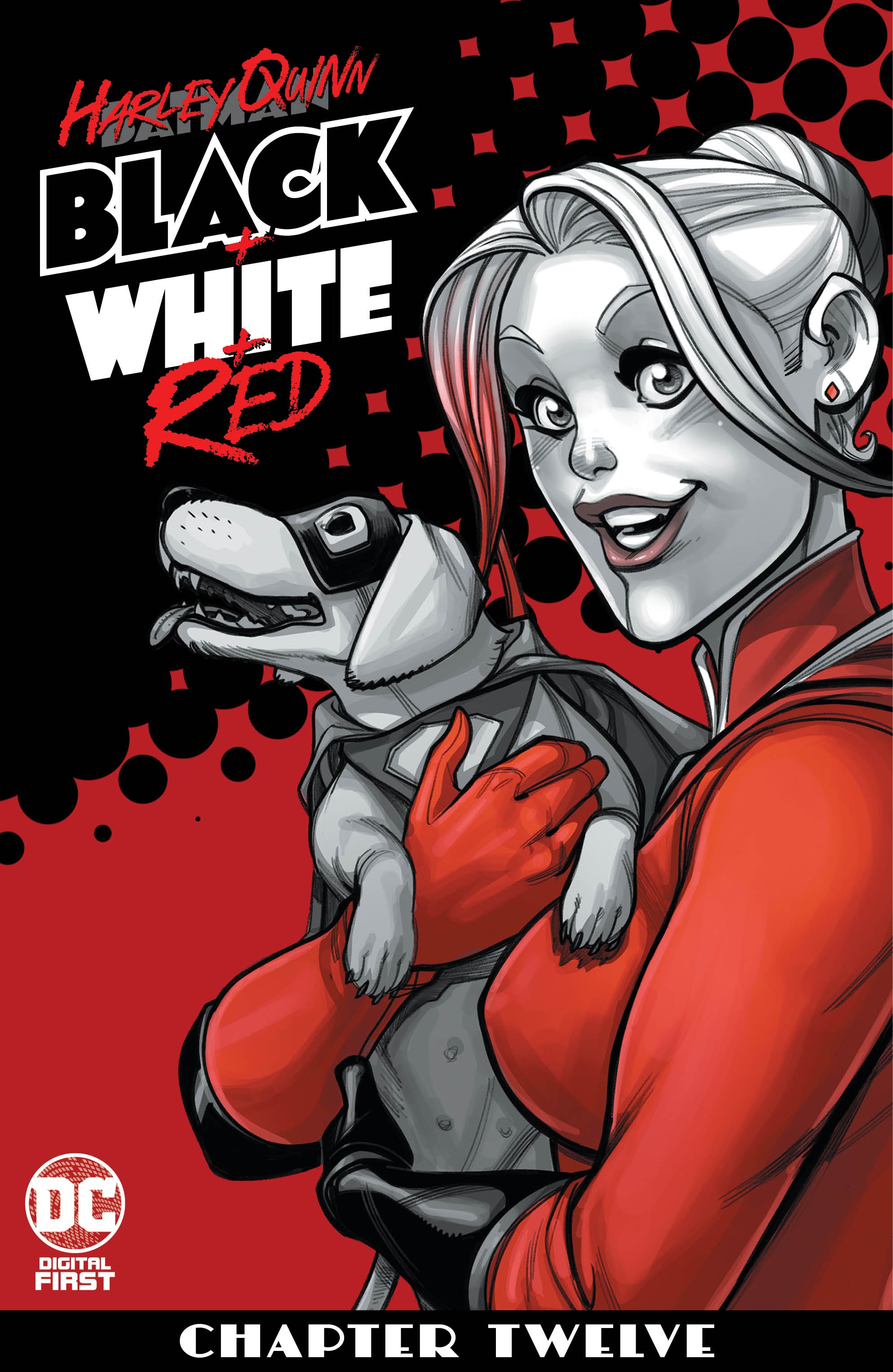 Read online Harley Quinn Black   White   Red comic -  Issue #12 - 2