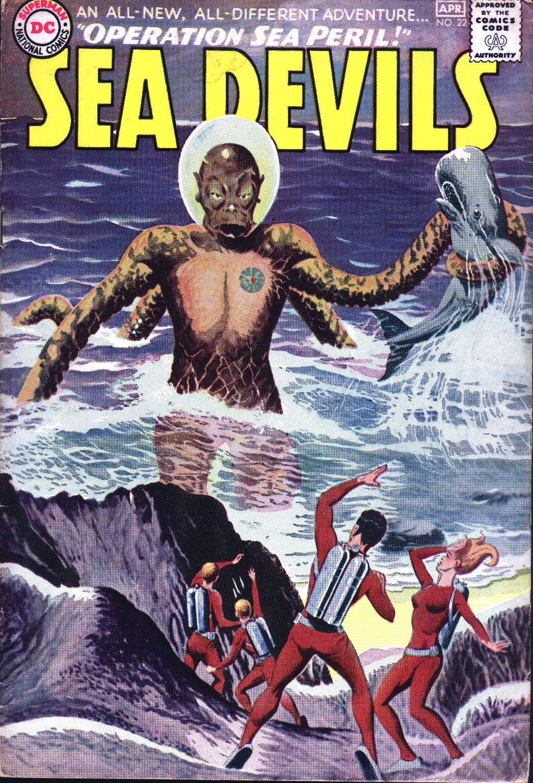 Read online Sea Devils comic -  Issue #22 - 1