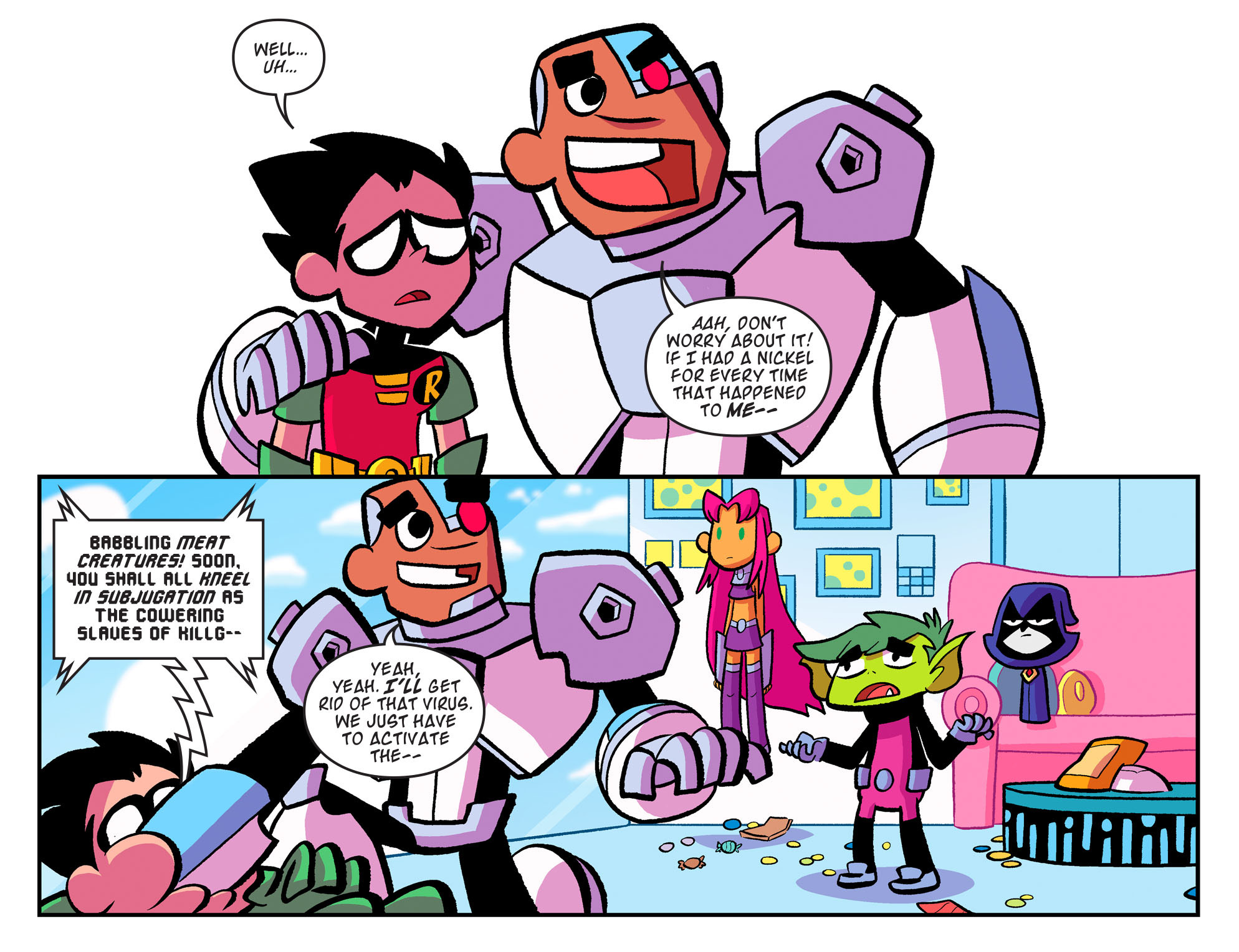 Read online Teen Titans Go! (2013) comic -  Issue #25 - 18