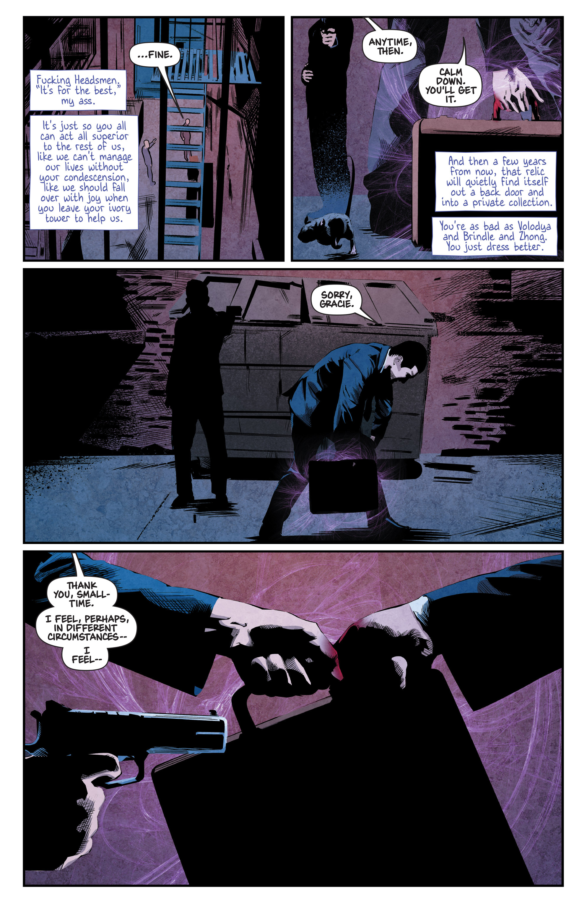 Read online Mayhem and Magic (The Reliquary Series) comic -  Issue #4 - 4