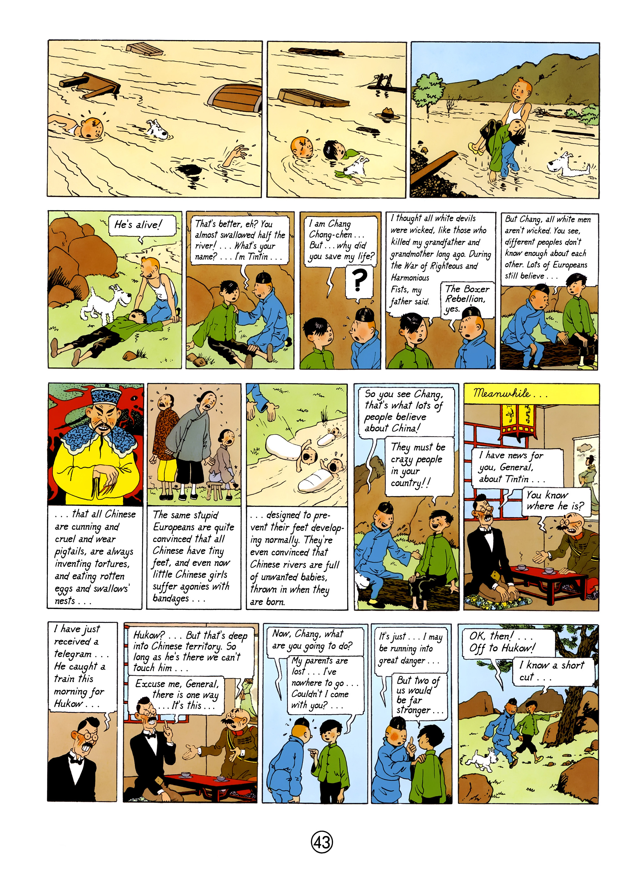 Read online The Adventures of Tintin comic -  Issue #5 - 46