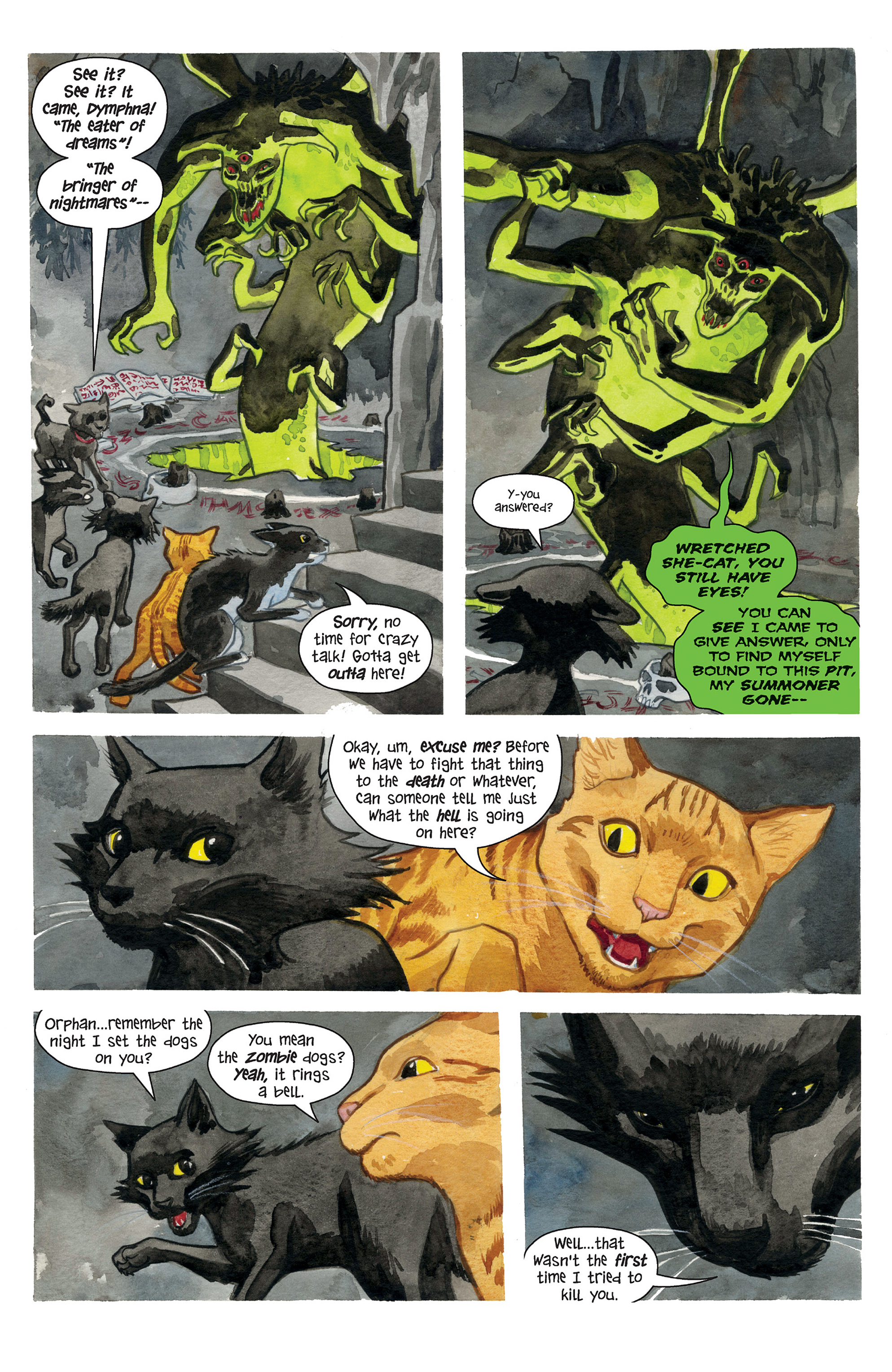 Read online Beasts of Burden: What The Cat Dragged In comic -  Issue # Full - 13