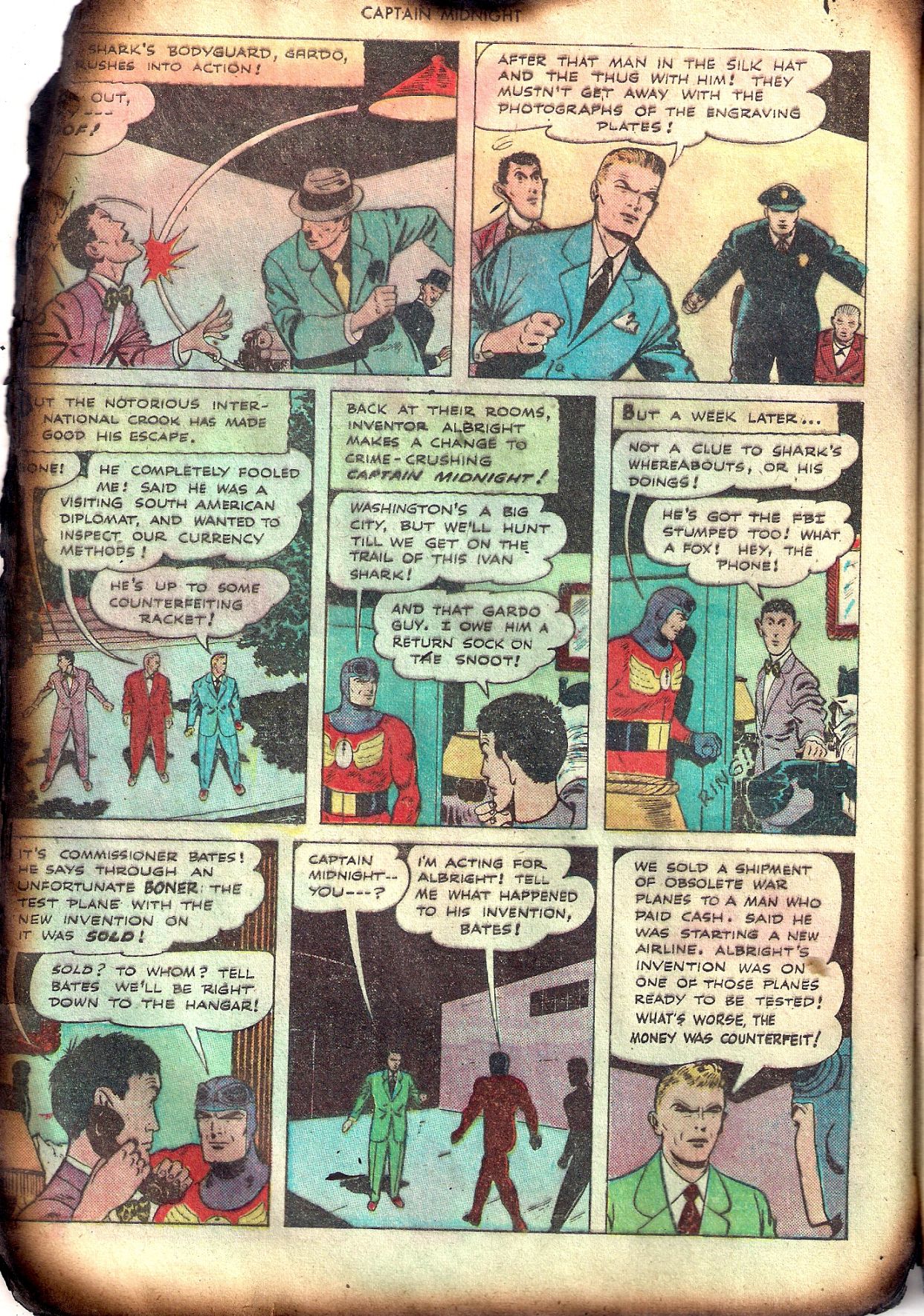 Read online Captain Midnight (1942) comic -  Issue #33 - 28