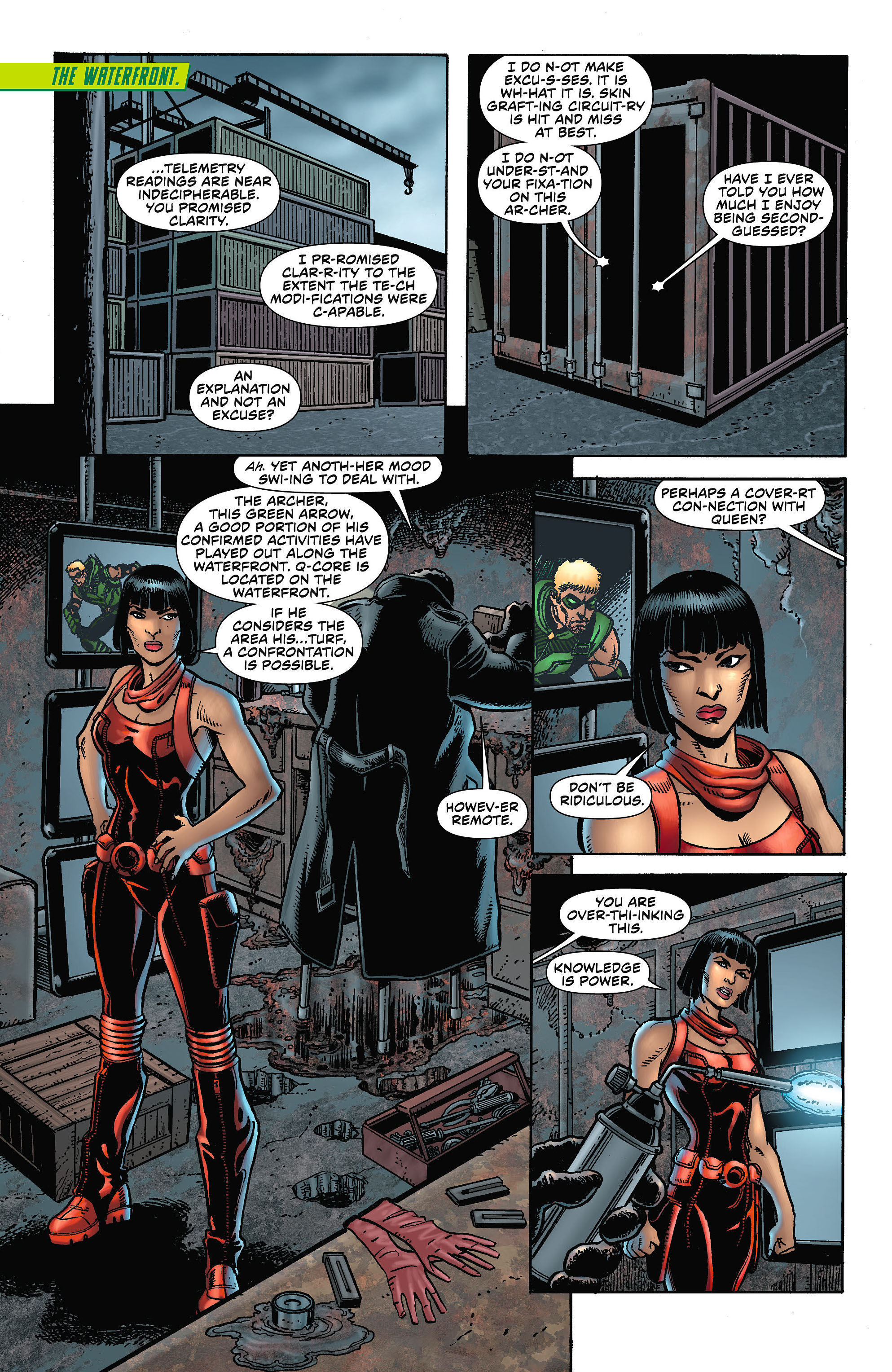 Read online Green Arrow (2011) comic -  Issue #4 - 7