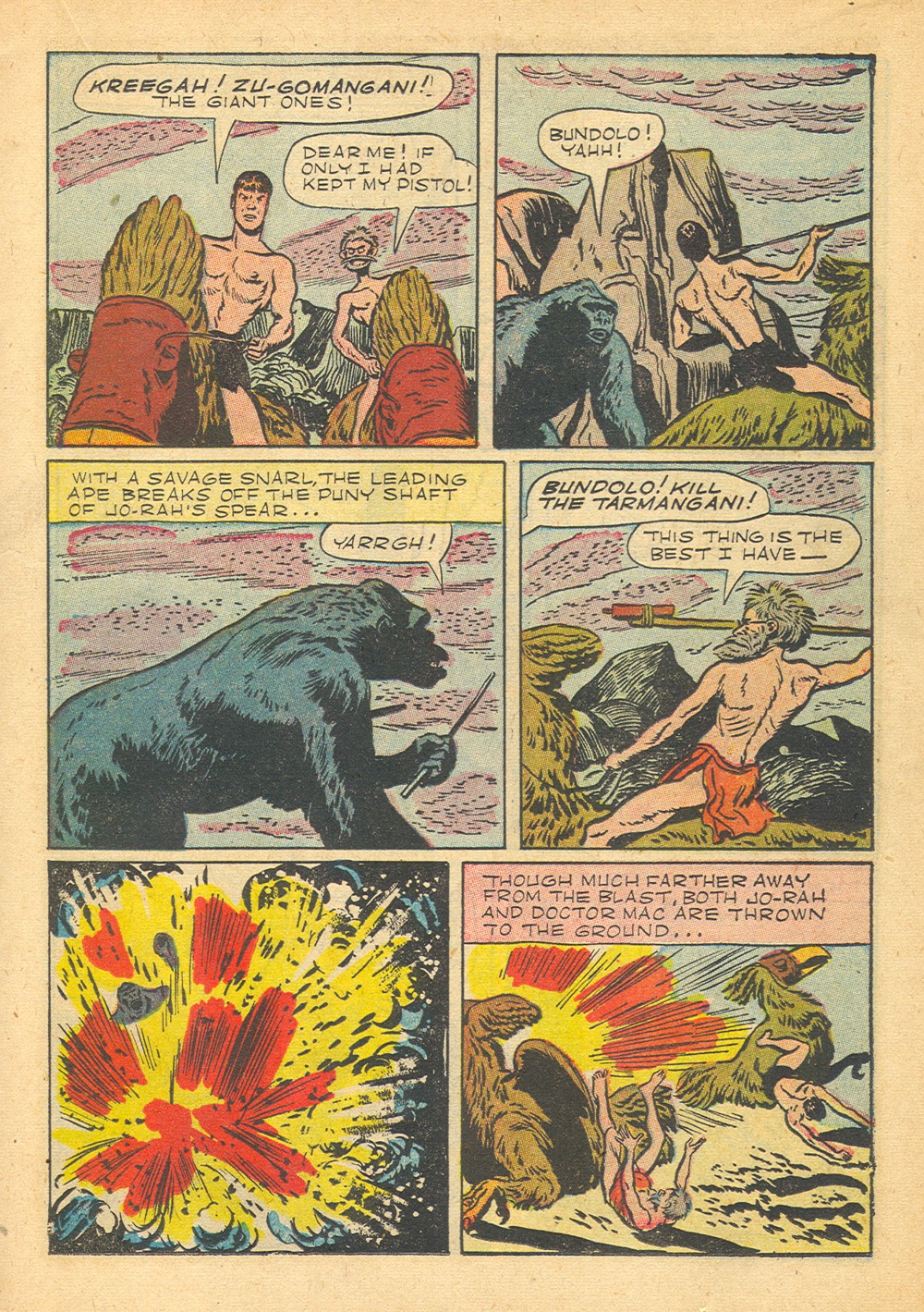 Read online Tarzan (1948) comic -  Issue #24 - 19