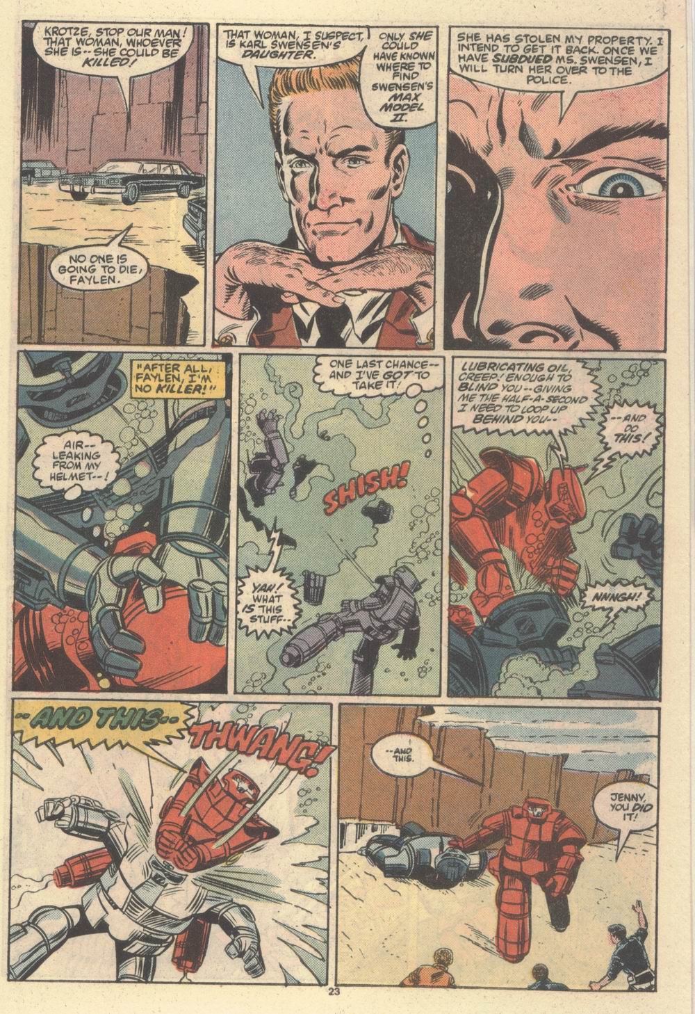 Read online Spitfire and the Troubleshooters comic -  Issue #1 - 24