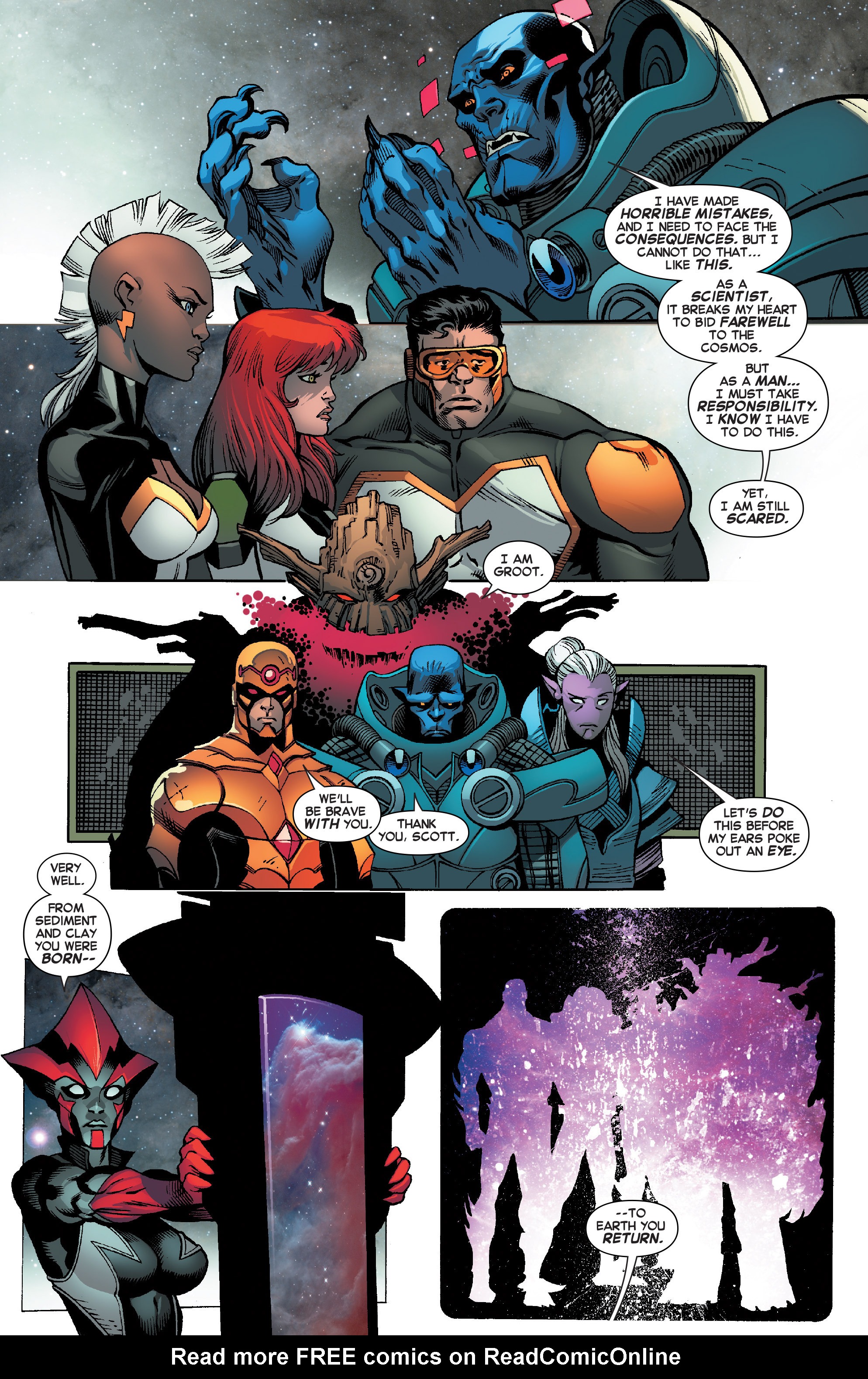 Read online Guardians of the Galaxy and X-Men: The Black Vortex Omega comic -  Issue # Full - 22