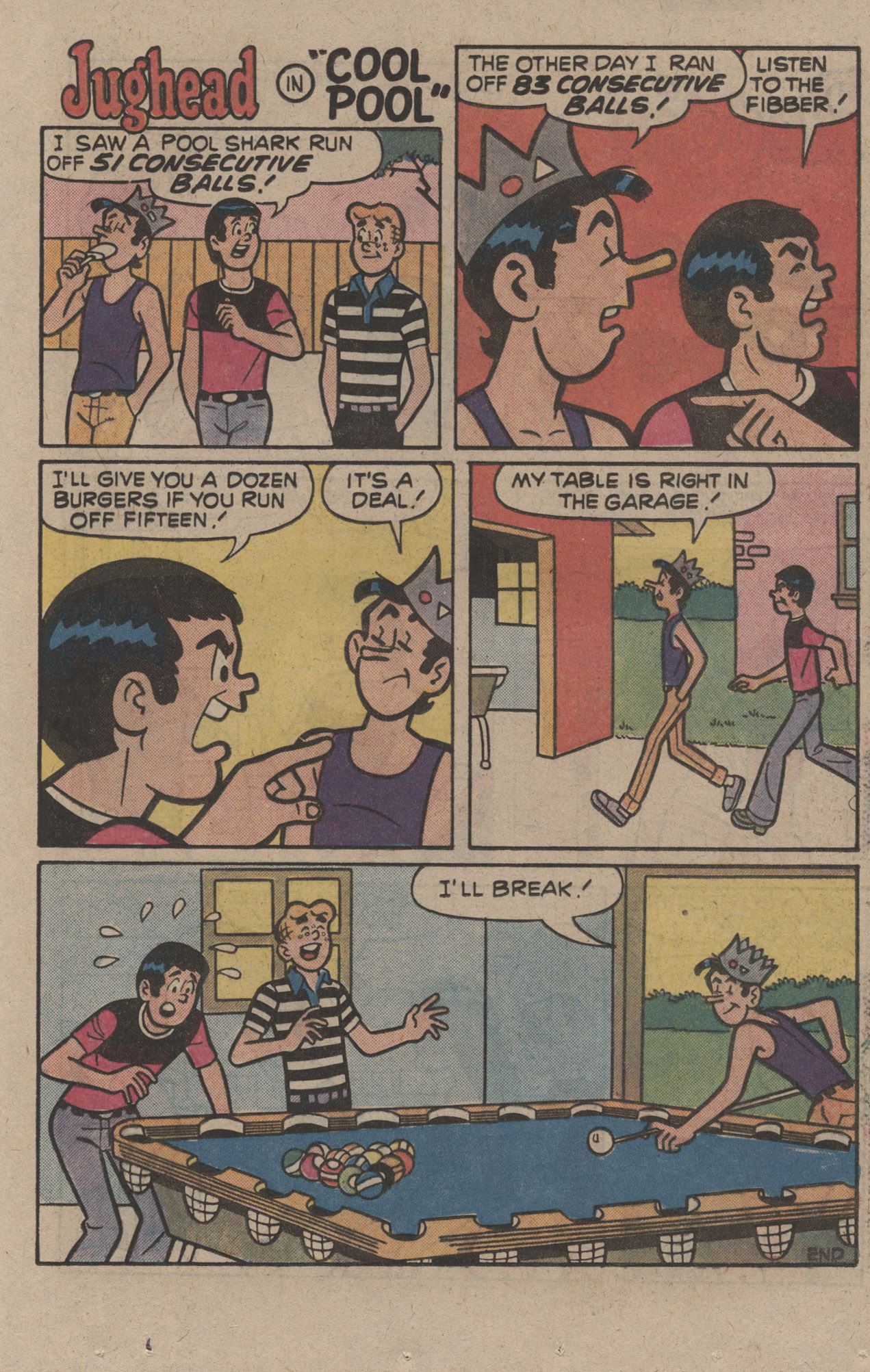 Read online Archie's Joke Book Magazine comic -  Issue #287 - 21