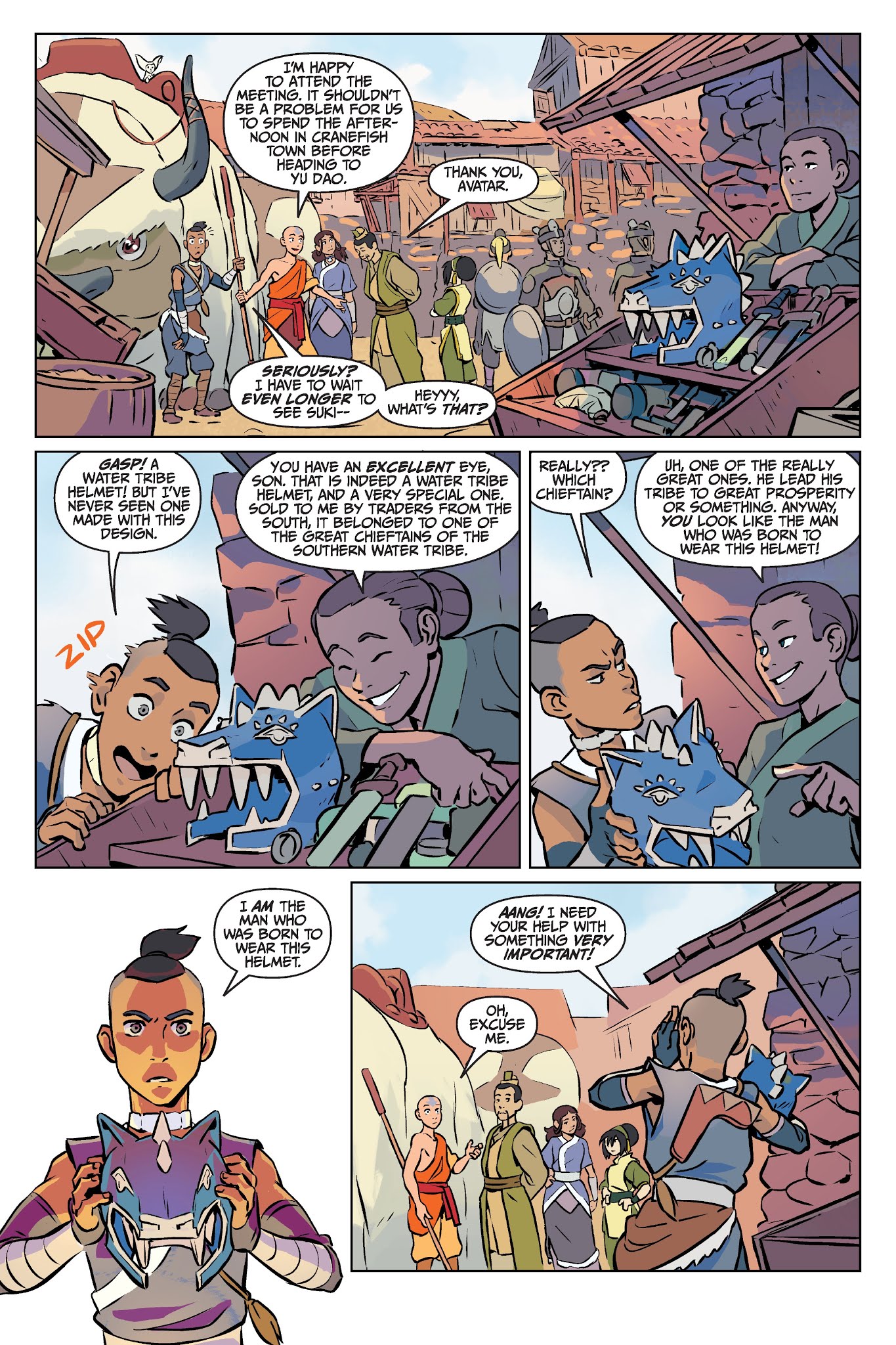 Read online Nickelodeon Avatar: The Last Airbender - Imbalance comic -  Issue # TPB 1 - 15