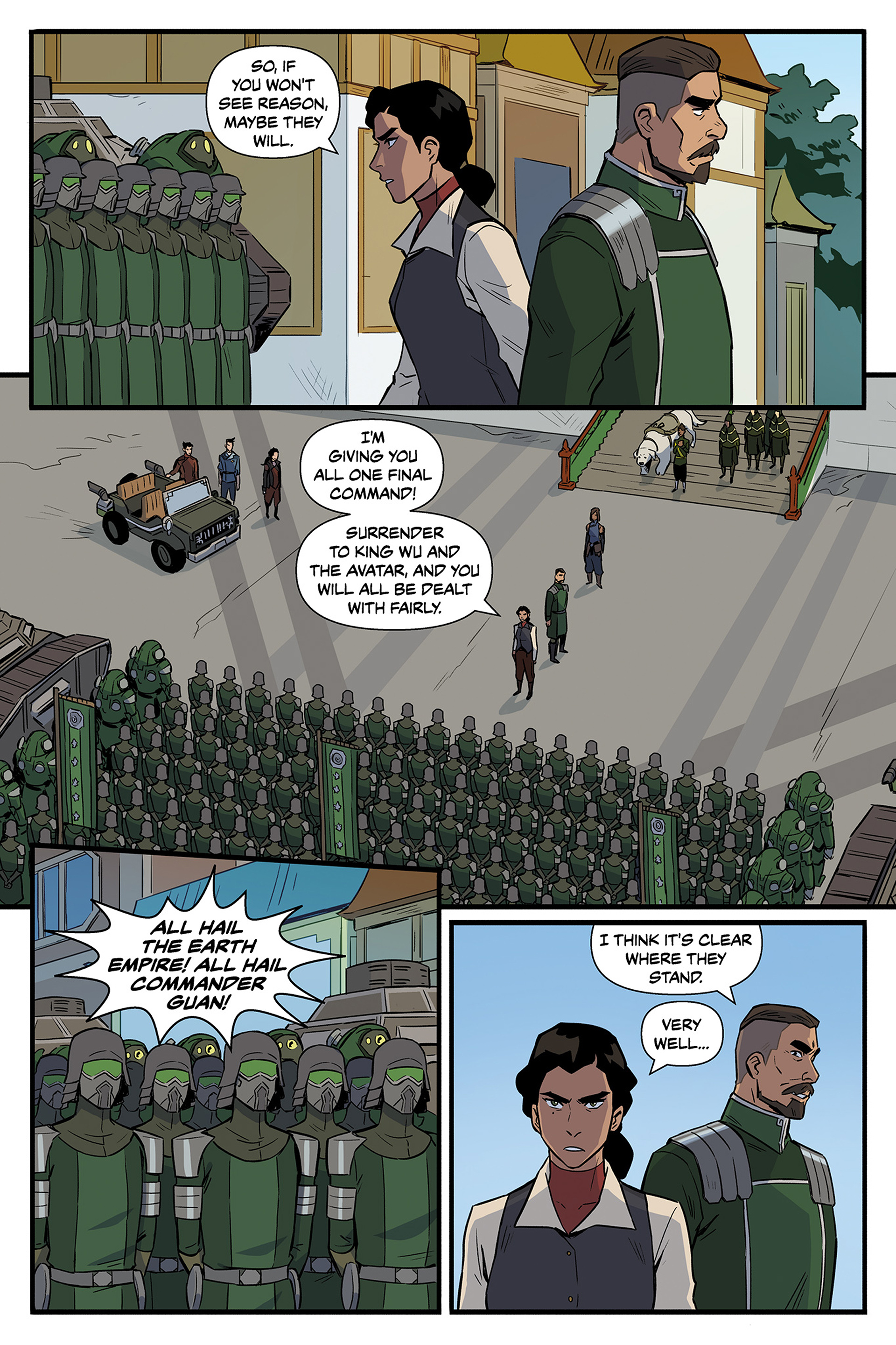 Read online The Legend of Korra: Ruins of the Empire Omnibus comic -  Issue # TPB (Part 1) - 63