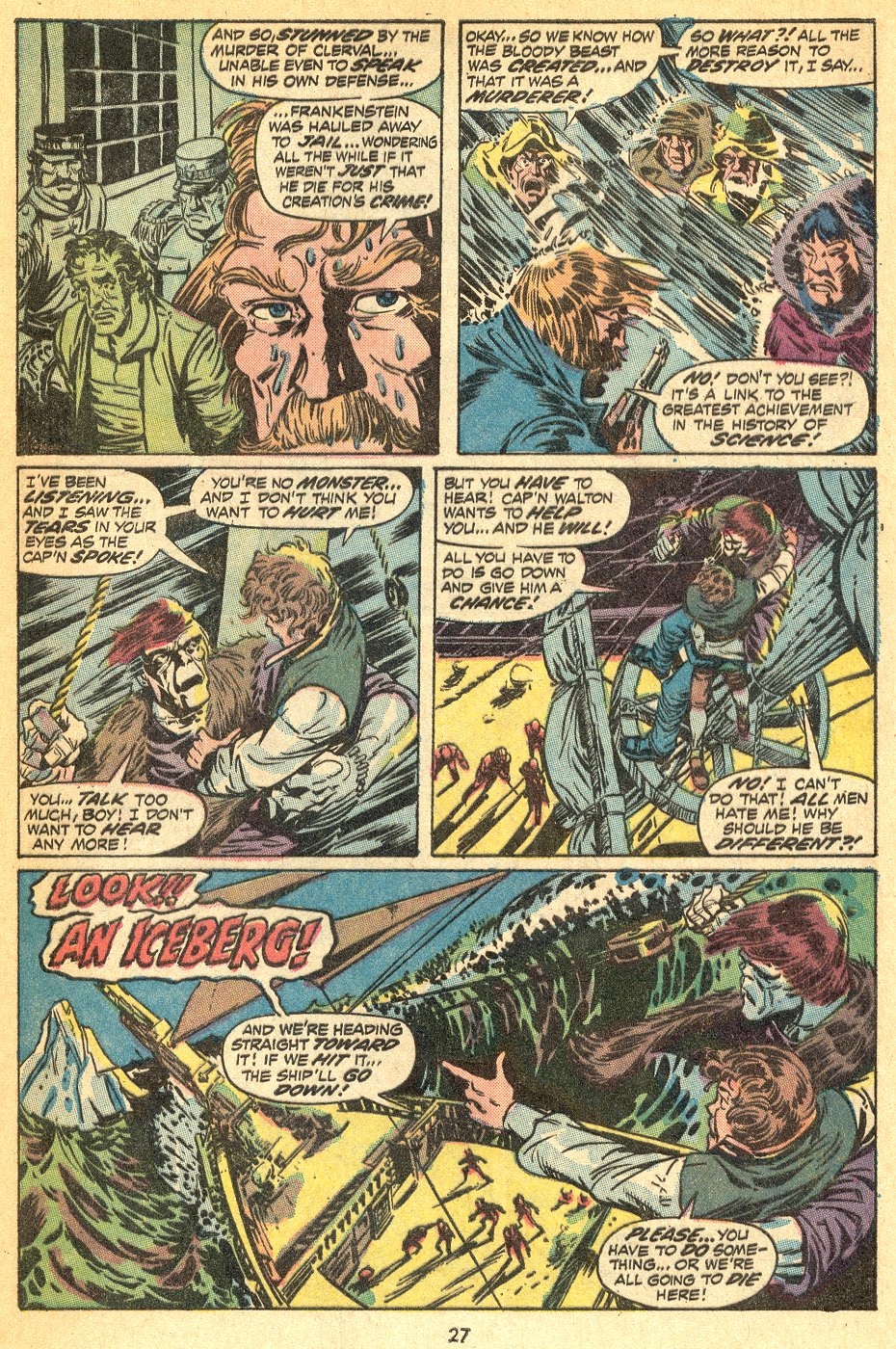 Read online Frankenstein (1973) comic -  Issue #2 - 20