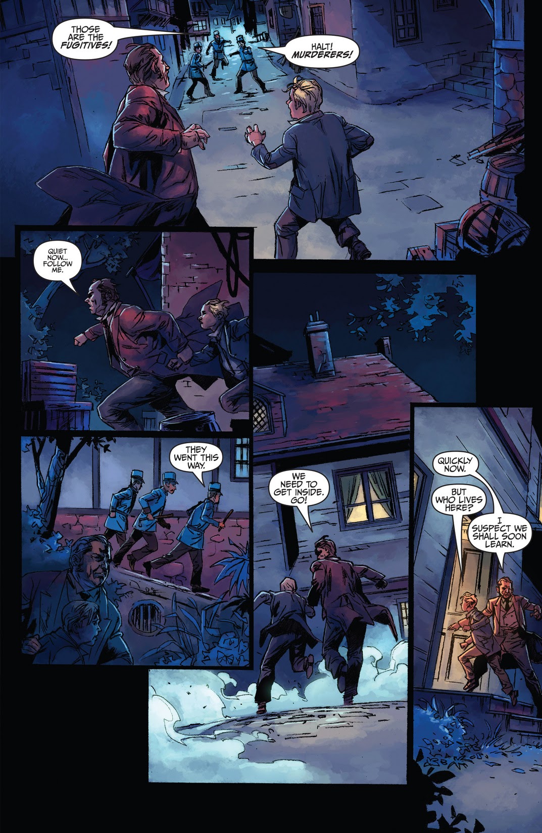Read online Sherlock Holmes: Moriarty Lives comic -  Issue #2 - 5