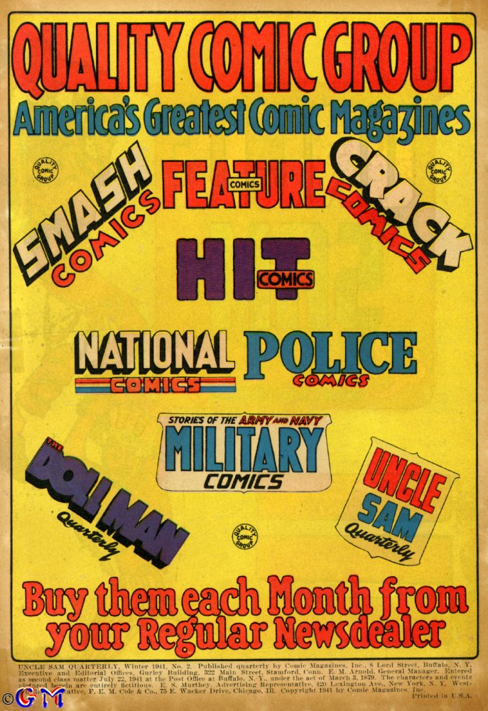 Read online Uncle Sam Quarterly comic -  Issue #2 - 4