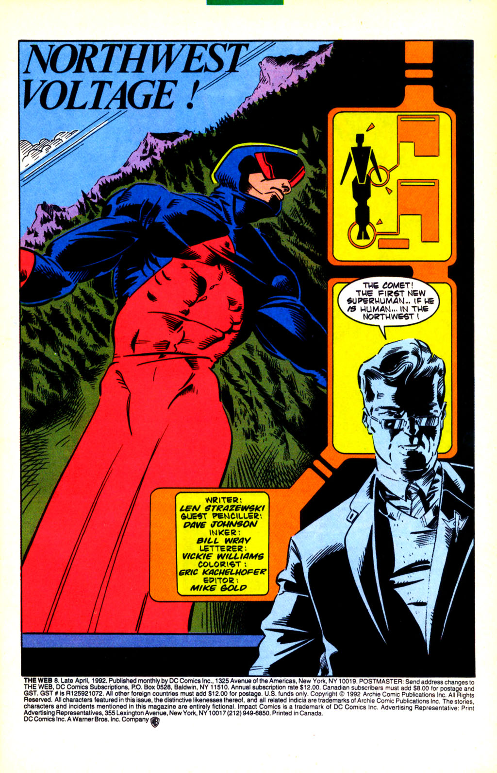 Read online The Web (1991) comic -  Issue #8 - 2