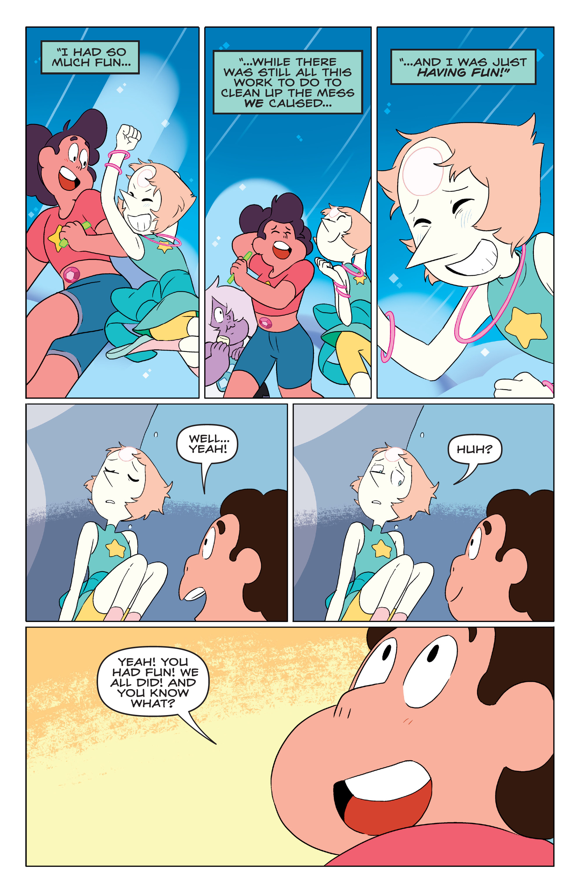 Read online Steven Universe Ongoing comic -  Issue #30 - 22