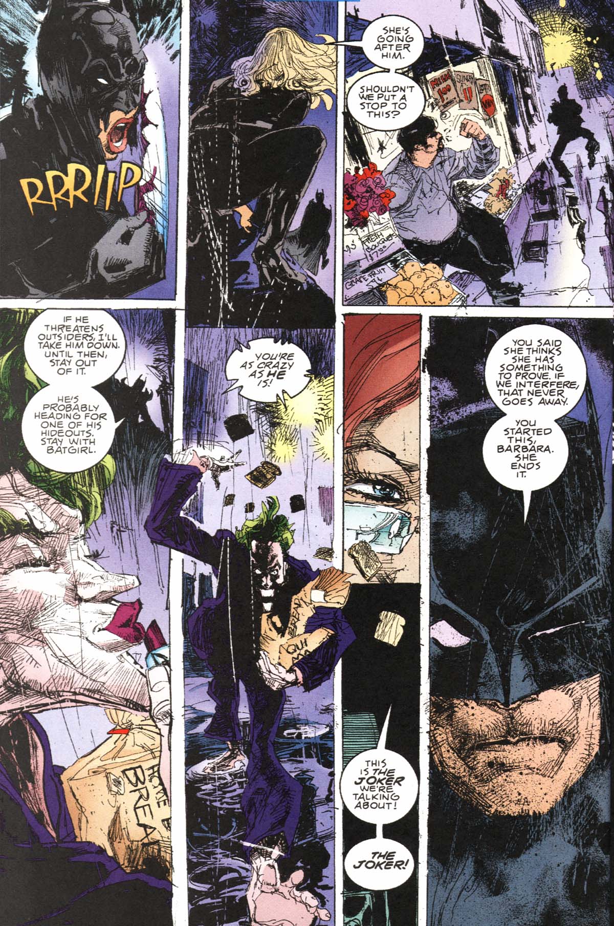 Read online DC First: Batgirl/Joker comic -  Issue # Full - 26