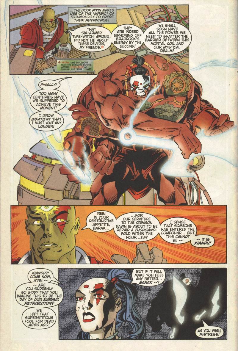 Read online Excalibur (1988) comic -  Issue #110 - 10