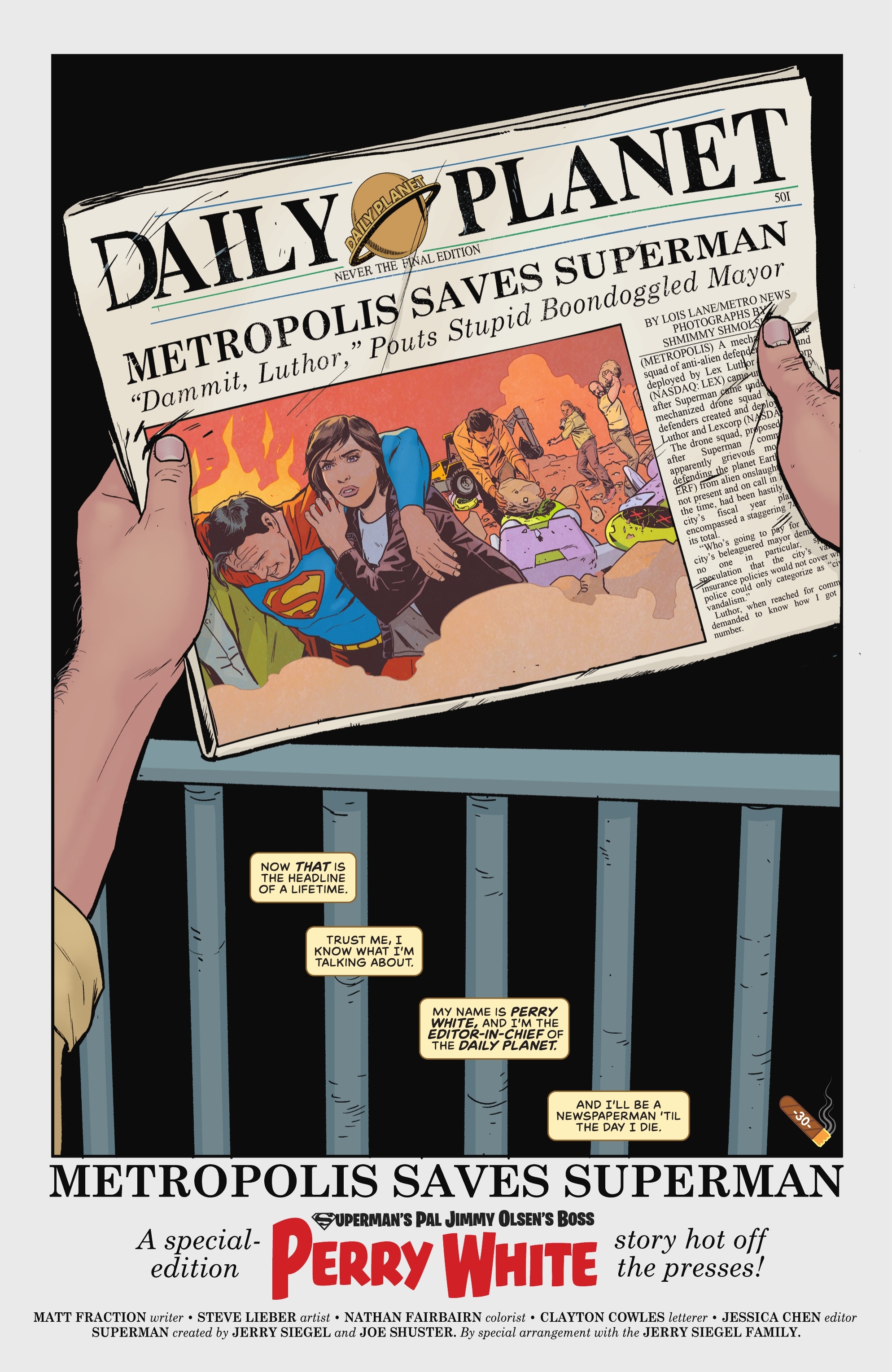 Read online Superman's Pal Jimmy Olsen's Boss Perry White comic -  Issue #1 - 9