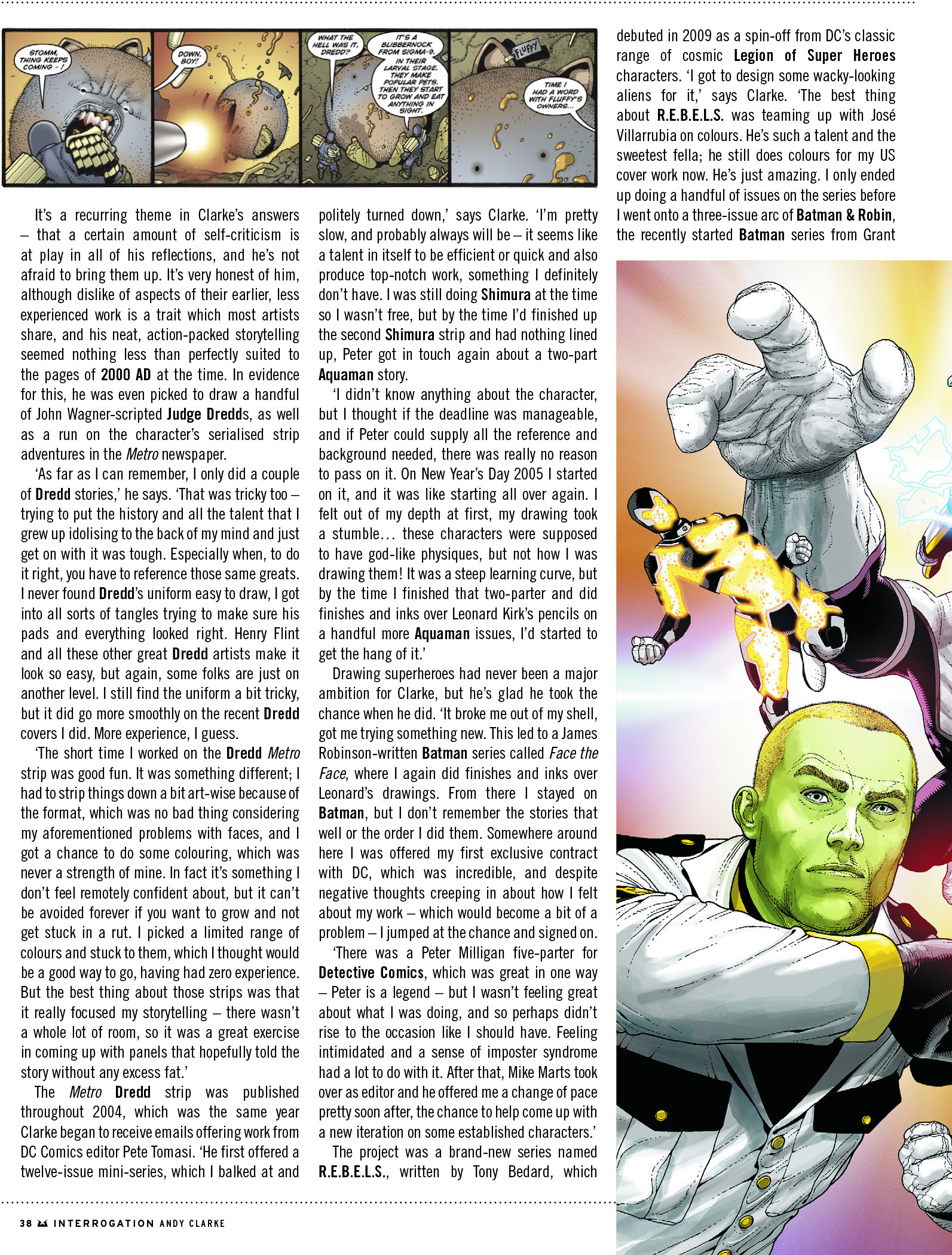 Read online Judge Dredd Megazine (Vol. 5) comic -  Issue #446 - 38