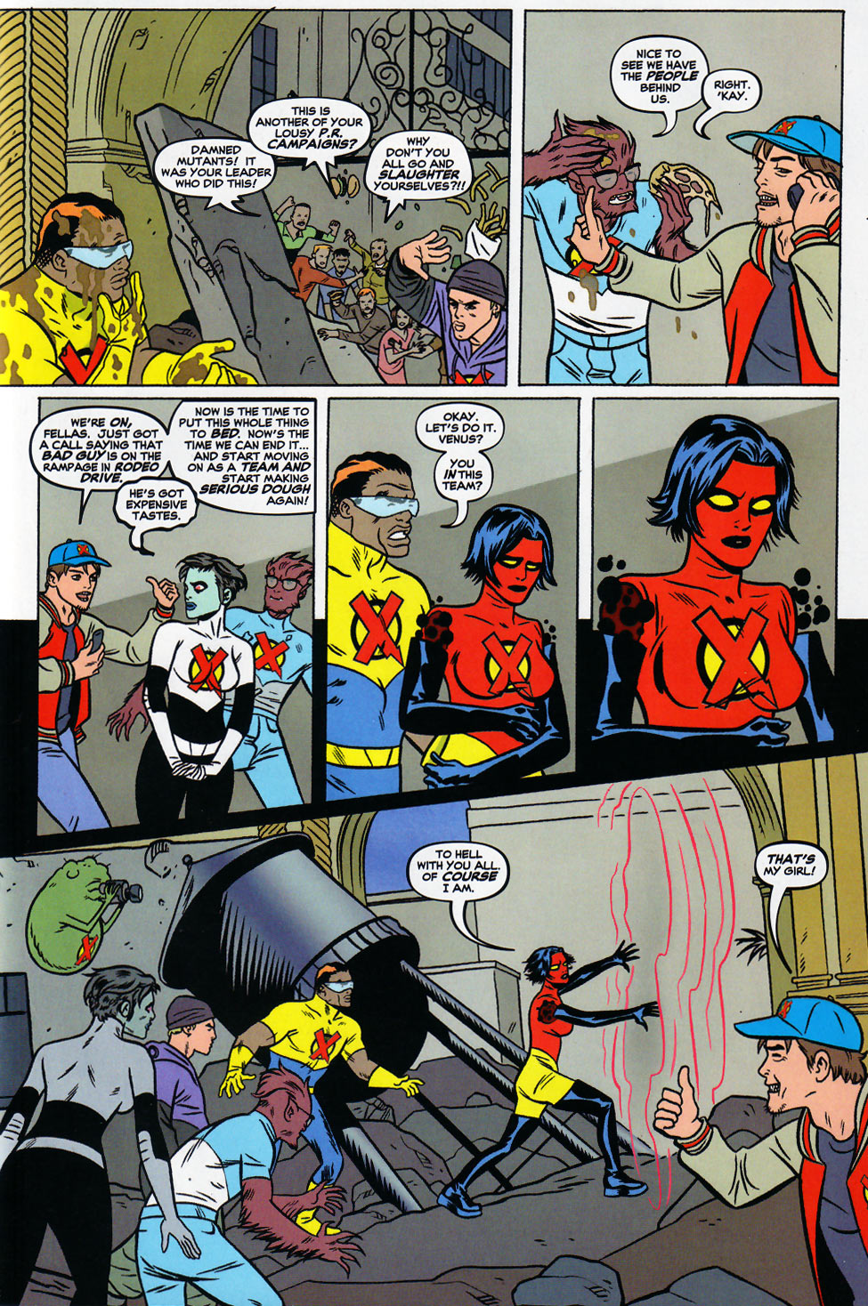 Read online X-Statix comic -  Issue #6 - 18