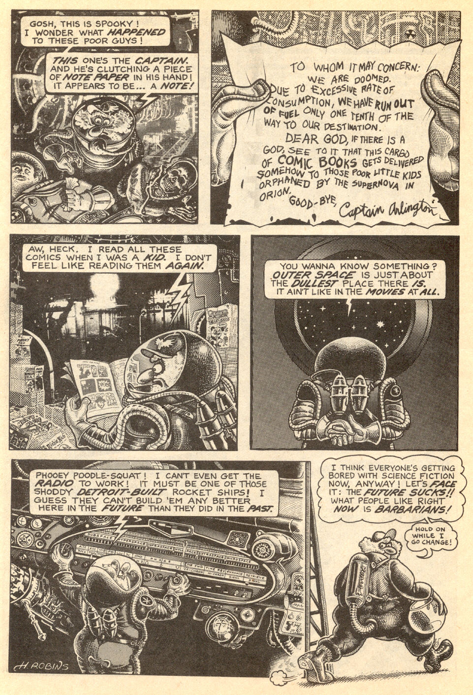 Read online Fat Freddy's Comics and Stories comic -  Issue #1 - 10