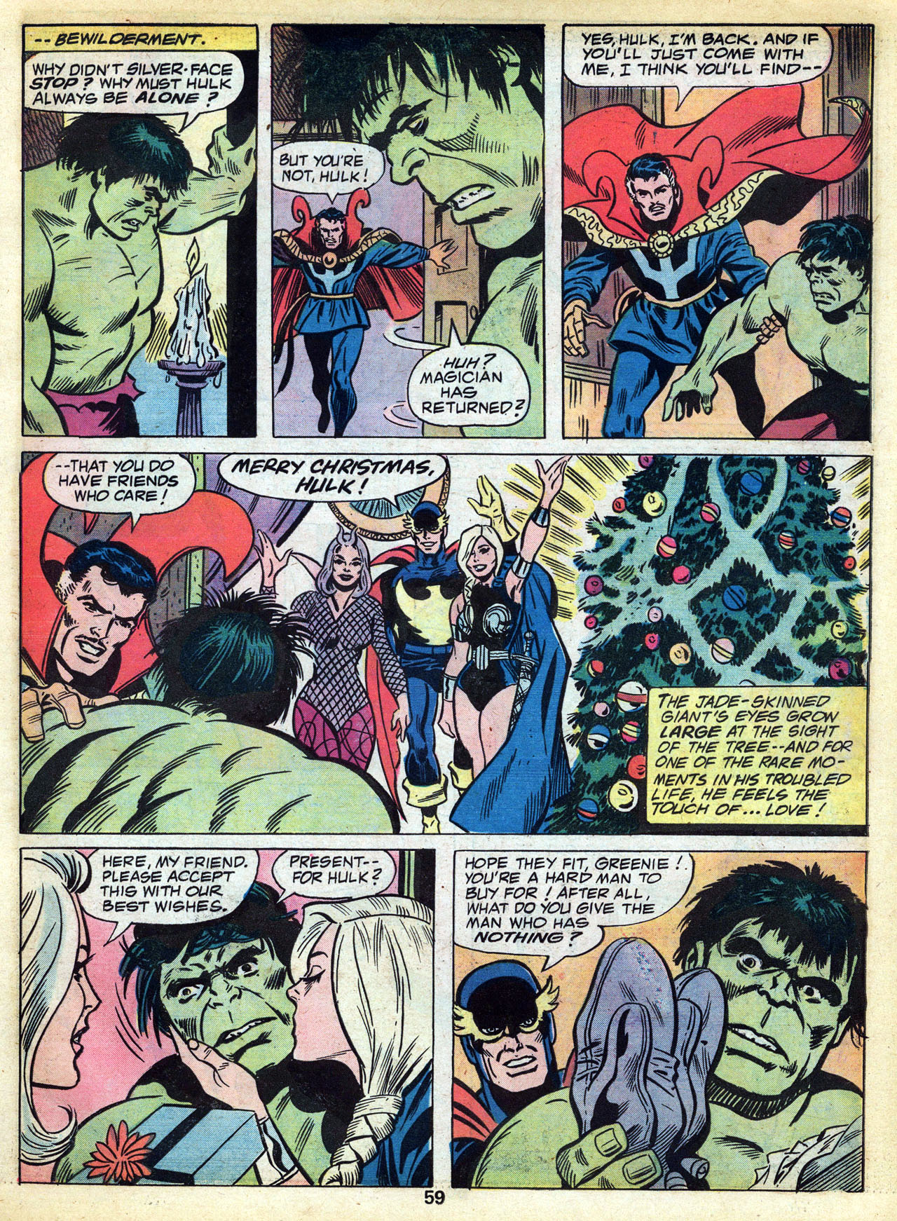Read online Marvel Treasury Edition comic -  Issue #13 - 59