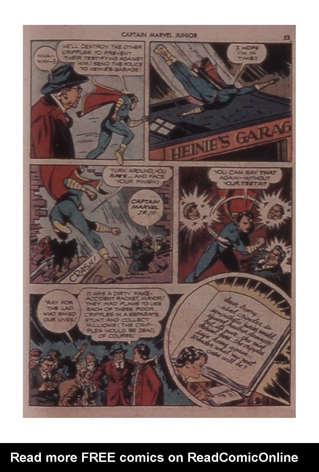 Read online Captain Marvel, Jr. comic -  Issue #1 - 53