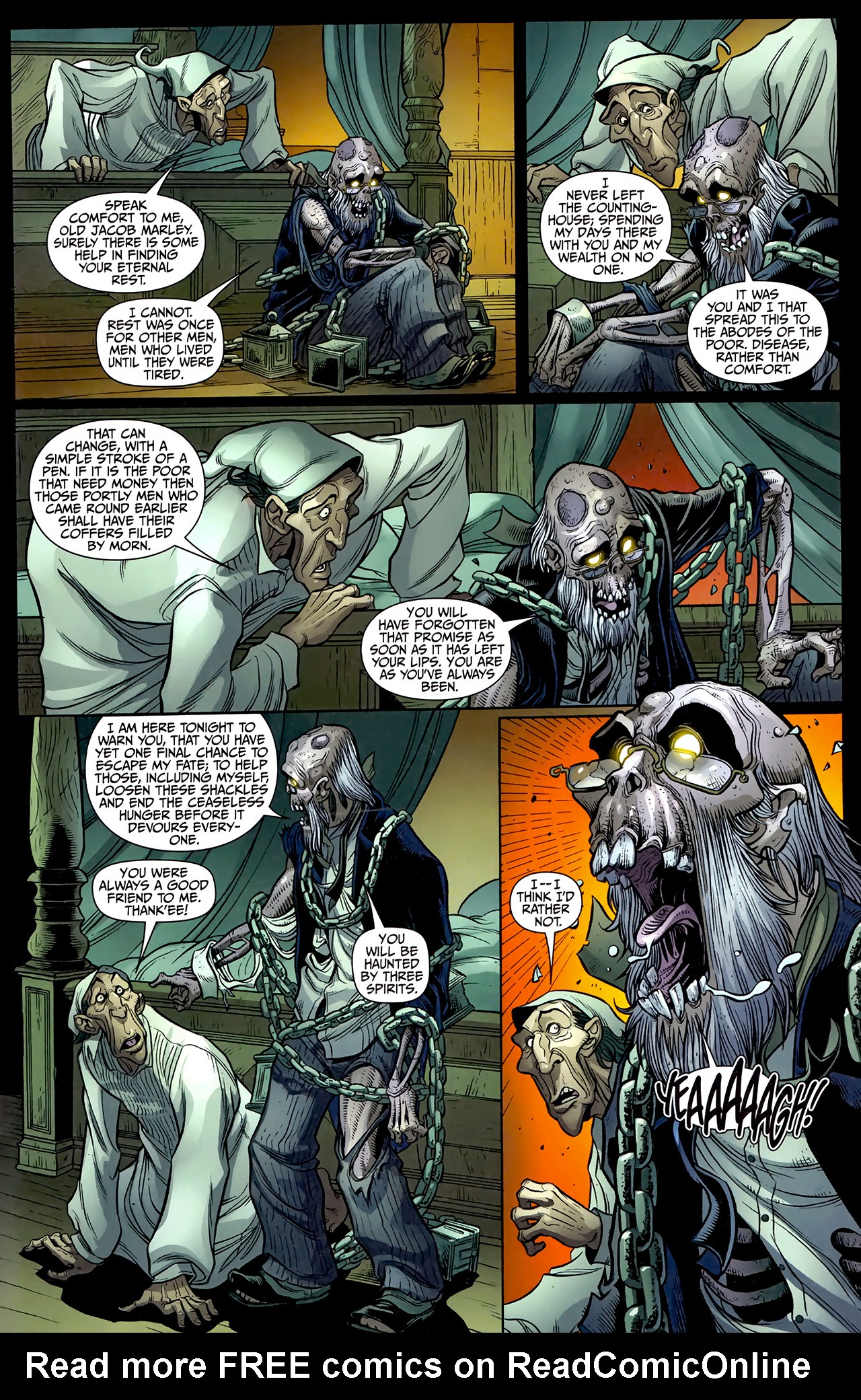Read online Zombies Christmas Carol comic -  Issue #1 - 22