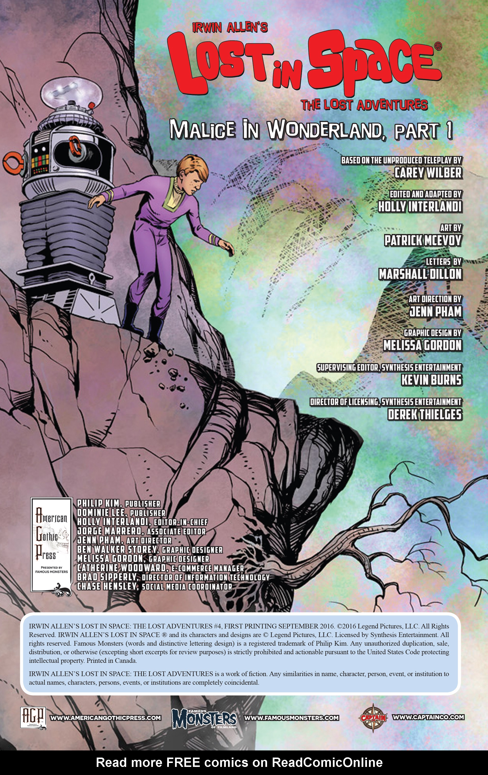 Read online Irwin Allen's Lost In Space: The Lost Adventures comic -  Issue #4 - 2