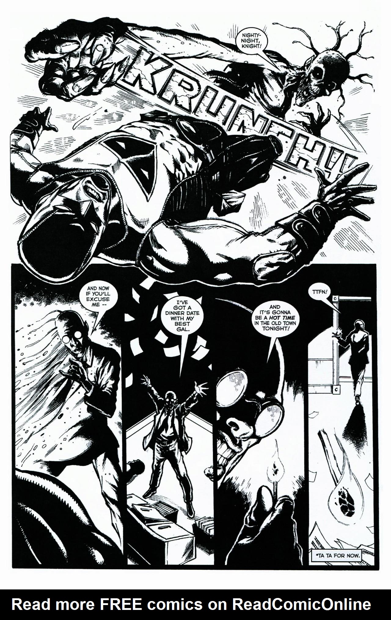 Read online Knight Watchman: Skeletons In The Closet comic -  Issue # Full - 32