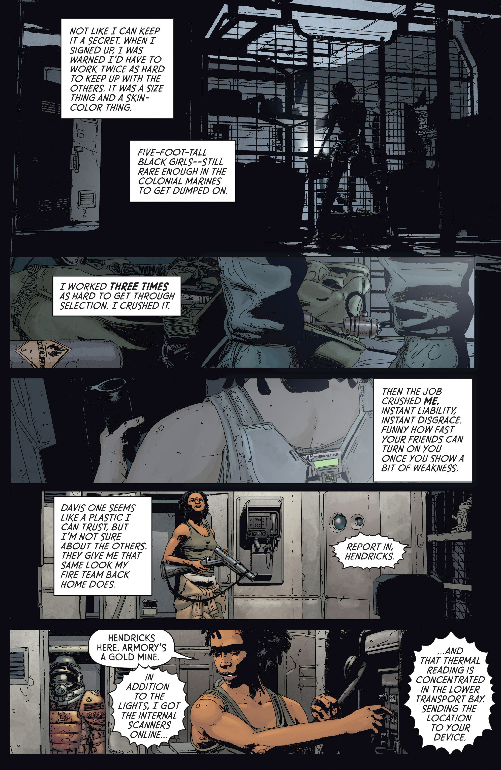 Read online Aliens: Defiance comic -  Issue #2 - 13