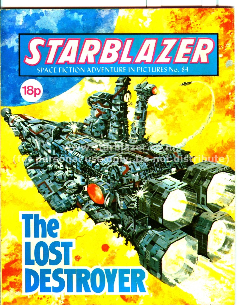 Read online Starblazer comic -  Issue #84 - 2