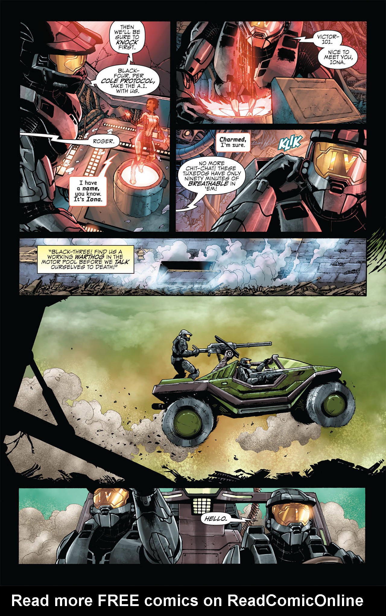 Read online Halo: Blood Line comic -  Issue # Full - 18