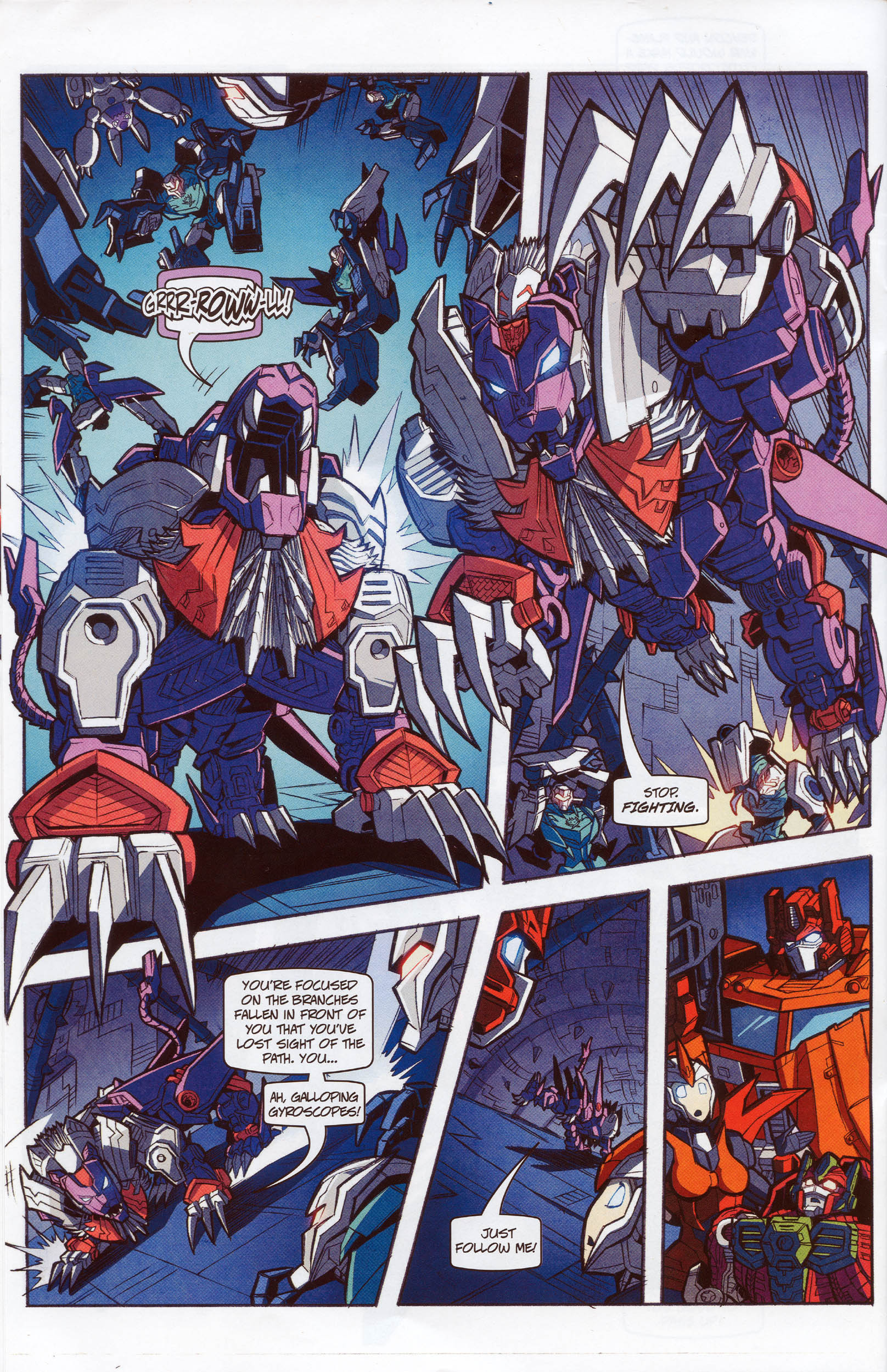 Read online Transformers: Timelines comic -  Issue #10 - 20