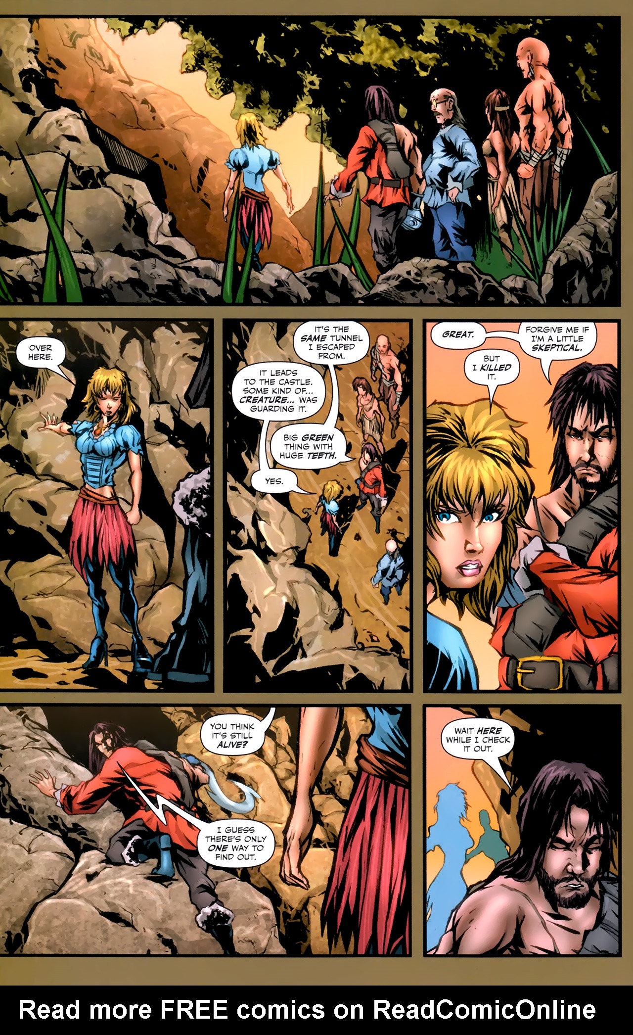 Read online Grimm Fairy Tales: Neverland comic -  Issue #6 - 21