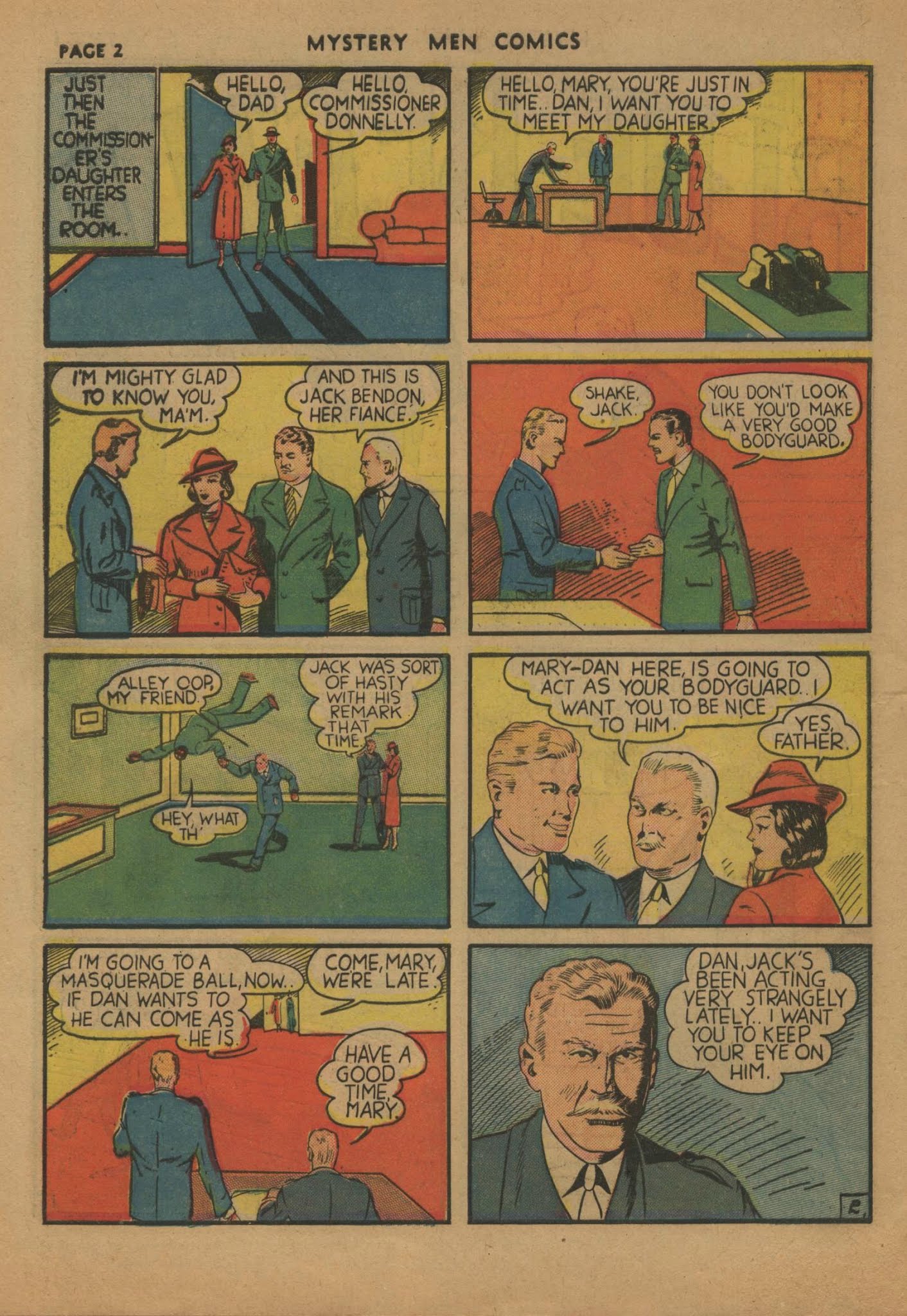 Read online Mystery Men Comics comic -  Issue #9 - 4