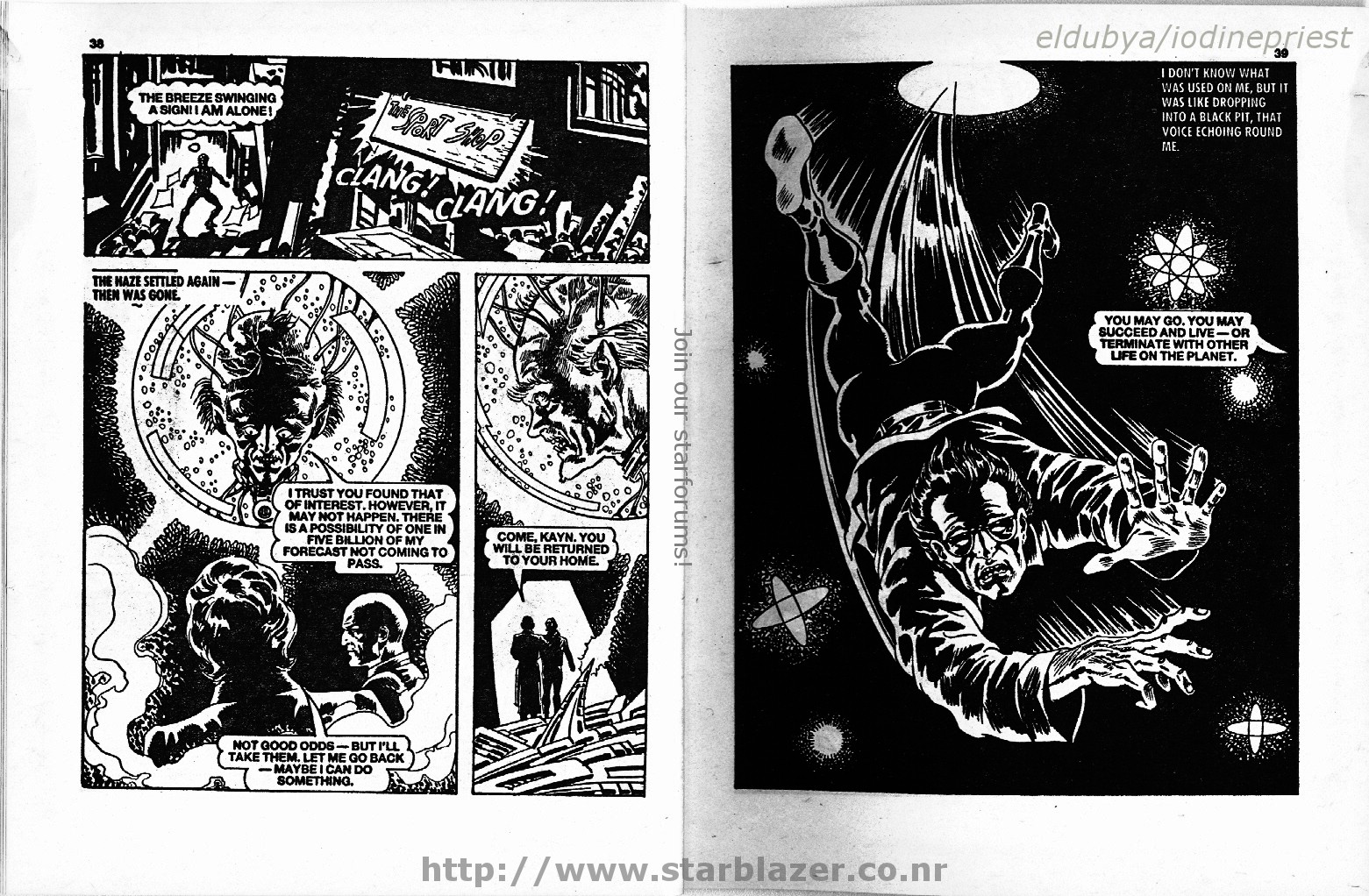 Read online Starblazer comic -  Issue #252 - 21