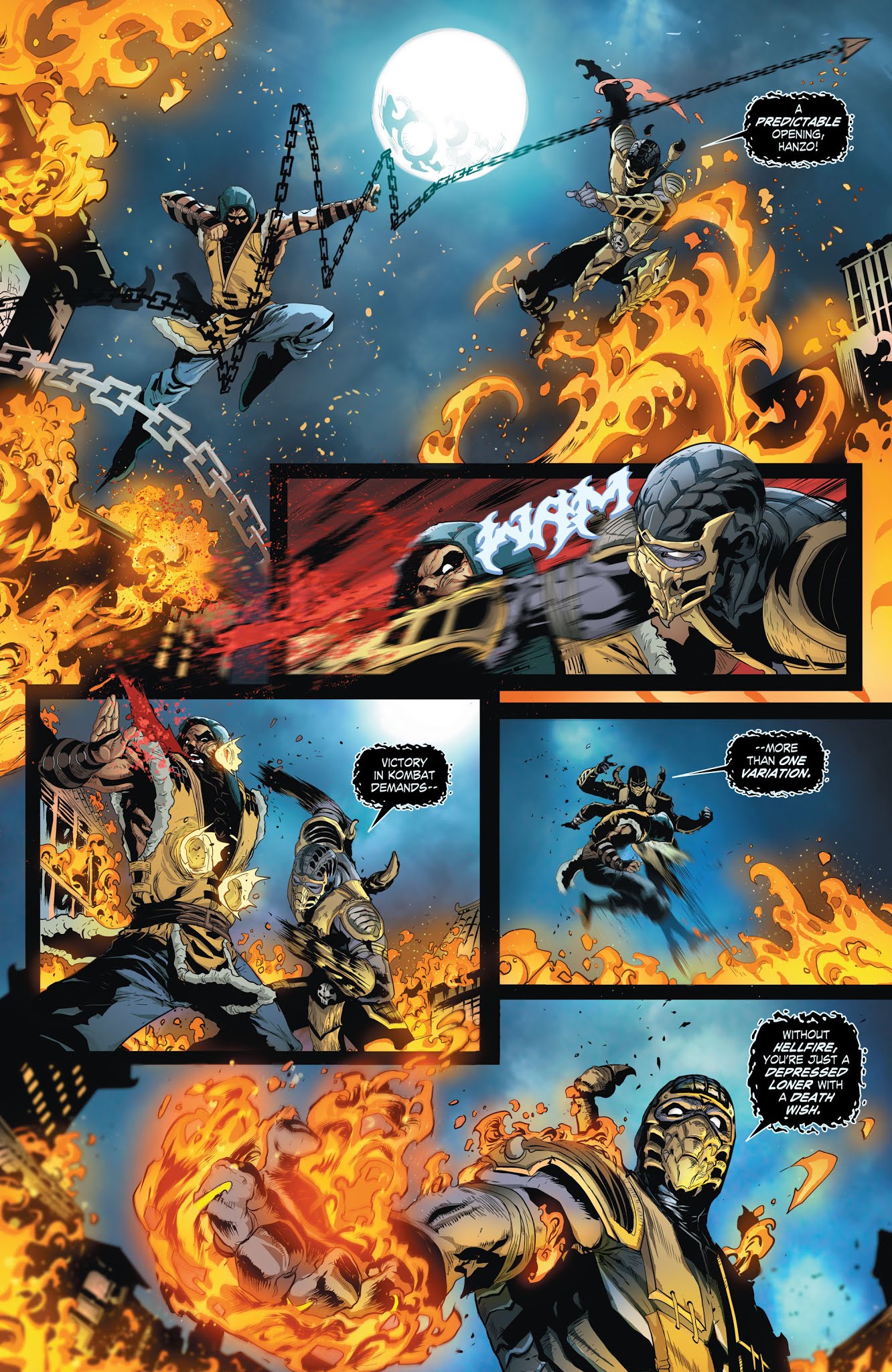 Read online Mortal Kombat X [I] comic -  Issue # _TPB 3 - 78