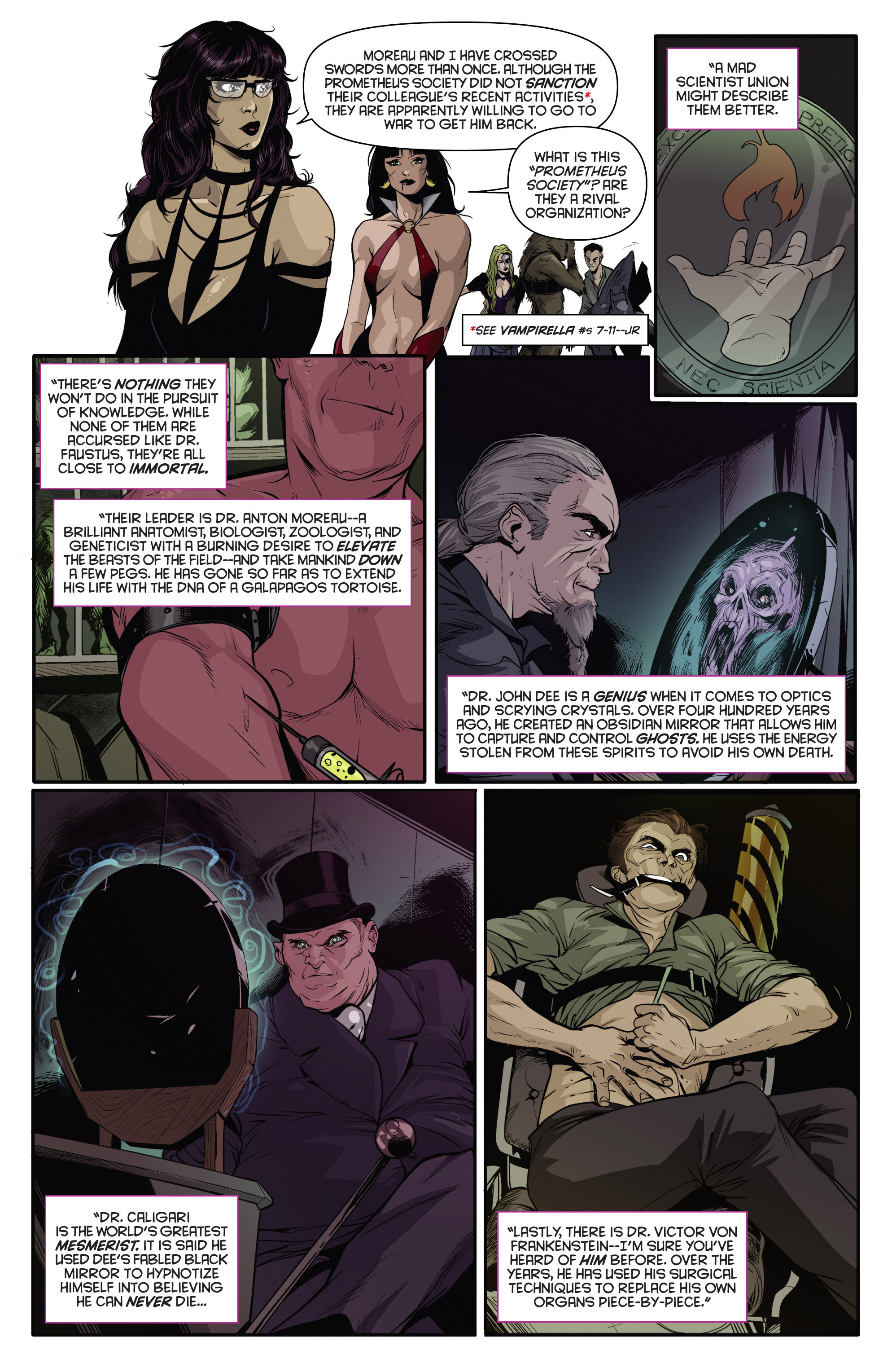 Read online Vampirella (2014) comic -  Issue # Annual 1 - 8