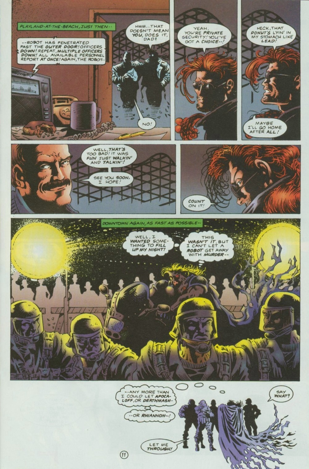Read online The Night Man comic -  Issue #9 - 17