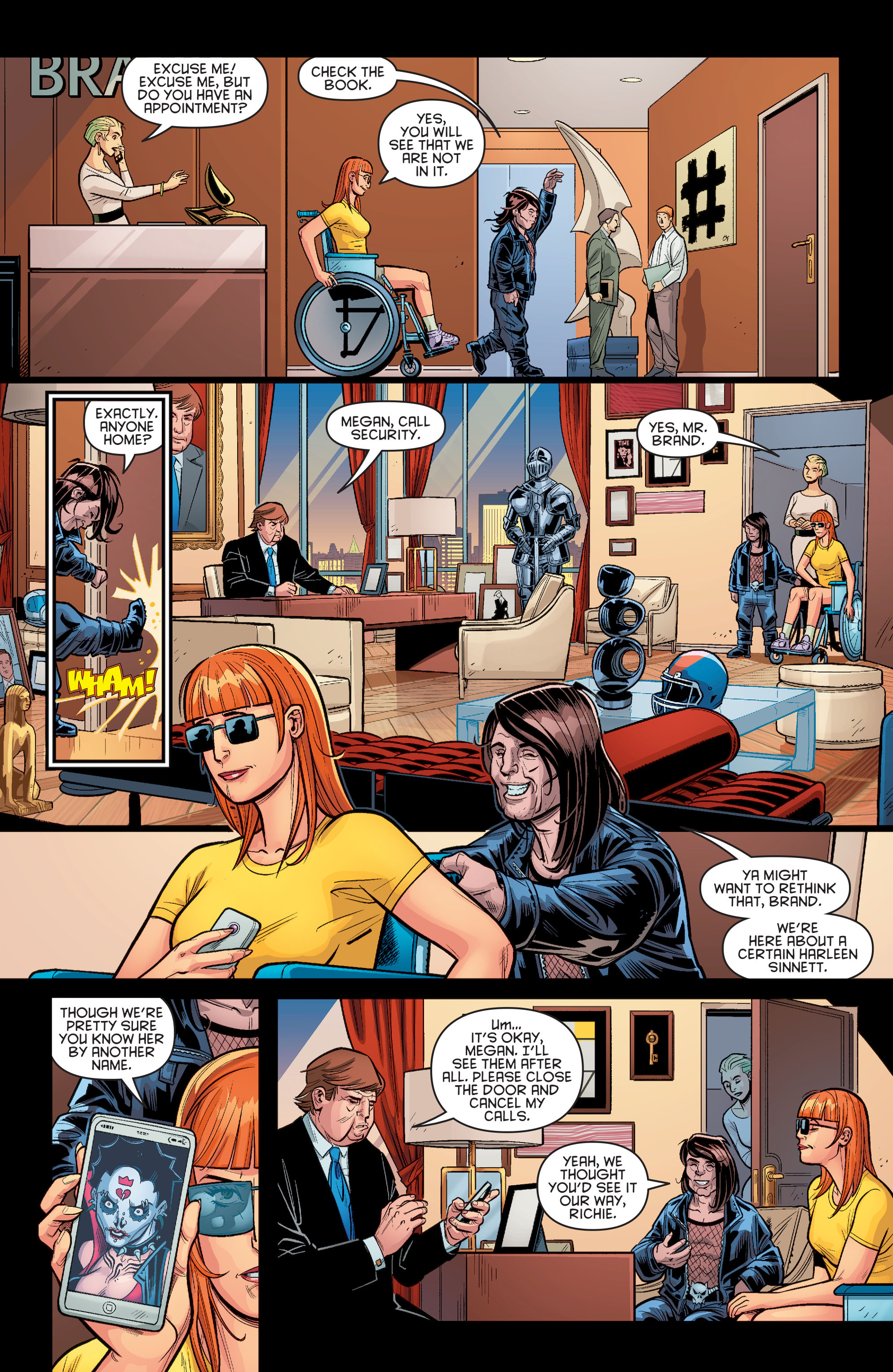 Read online Harley Quinn And Her Gang Of Harleys comic -  Issue #4 - 15
