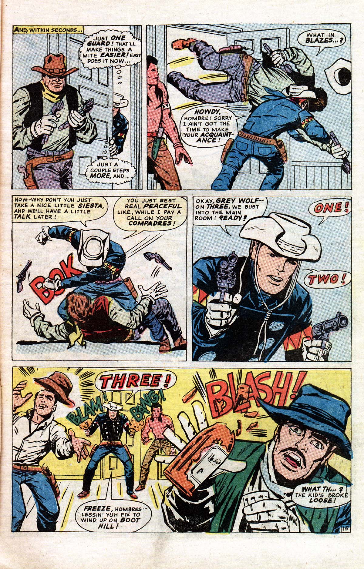 Read online The Mighty Marvel Western comic -  Issue #11 - 16