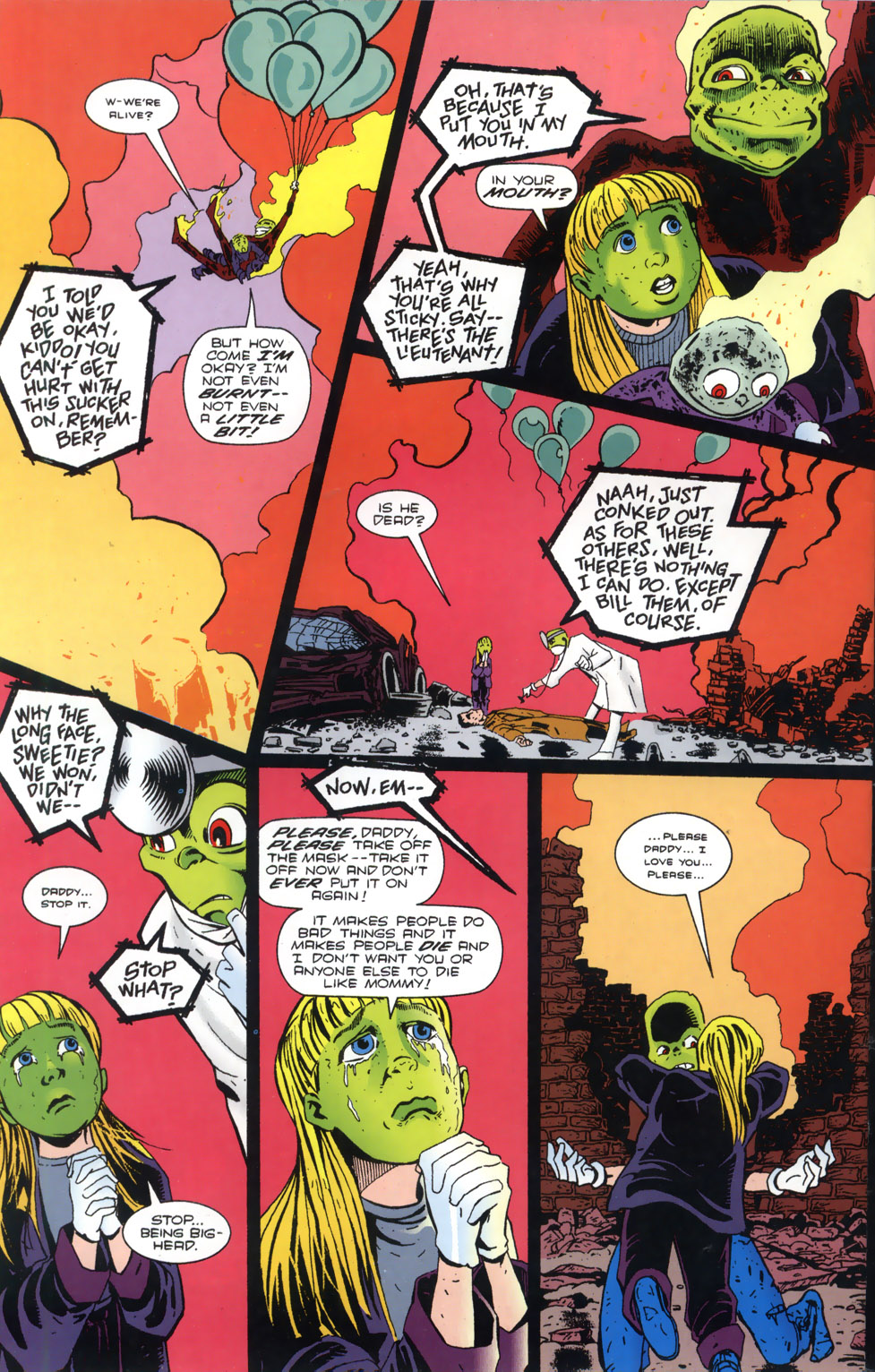 Read online The Mask: The Hunt for Green October comic -  Issue #4 - 22