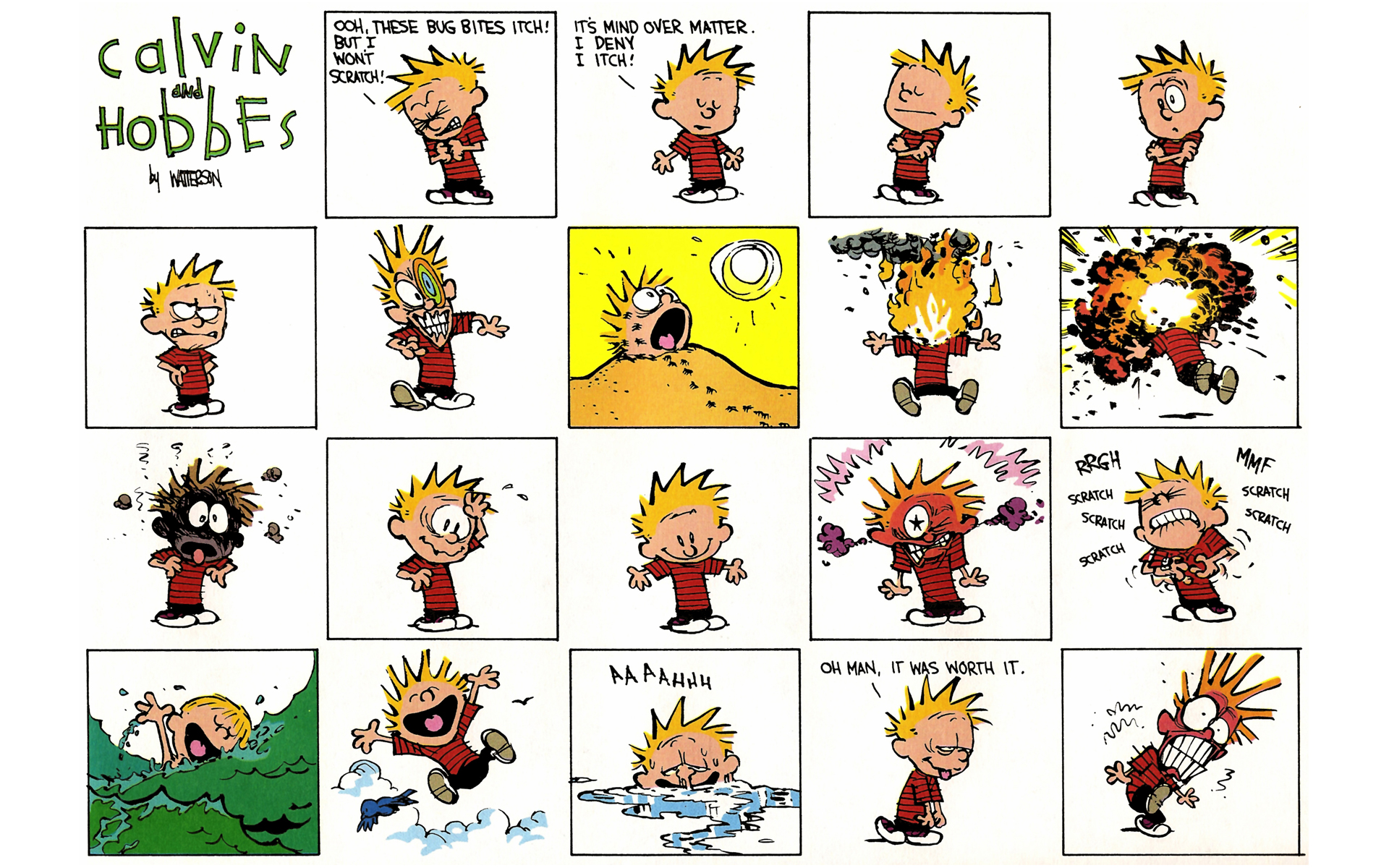 Read online Calvin and Hobbes comic -  Issue #8 - 132