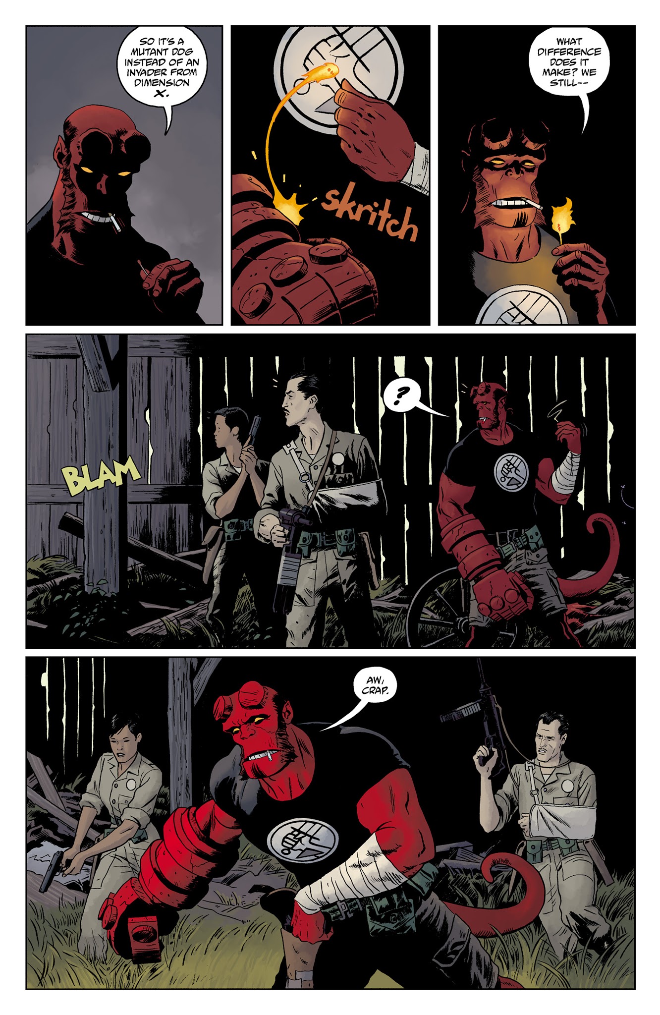 Read online Hellboy and the B.P.R.D.: 1953 - Beyond the Fences comic -  Issue #2 - 17