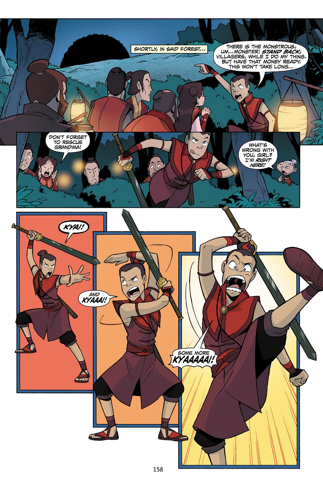 Nickelodeon Avatar: The Last Airbender - The Lost Adventures issue Full - Page 159