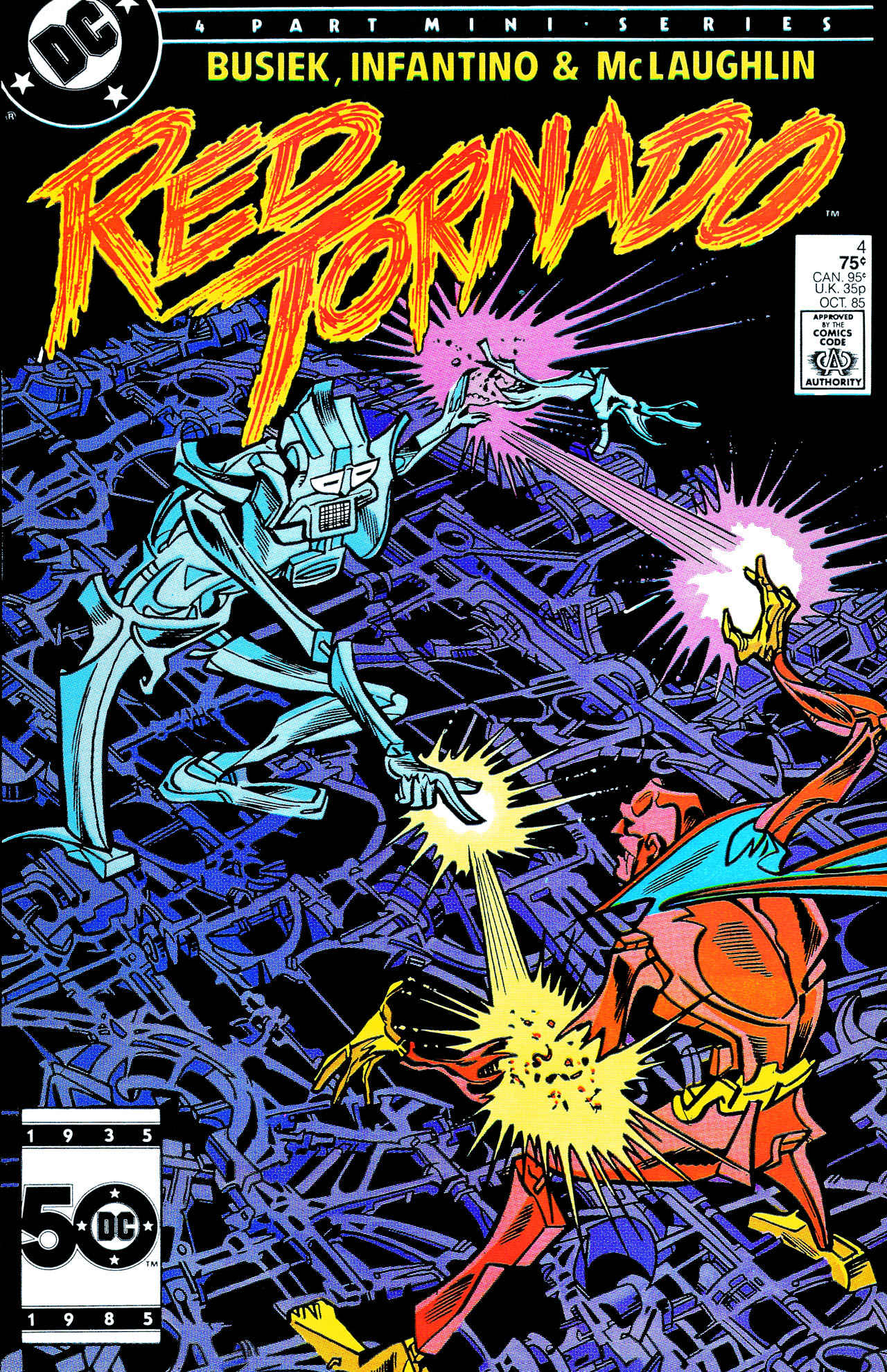 Read online Red Tornado (1985) comic -  Issue #4 - 1