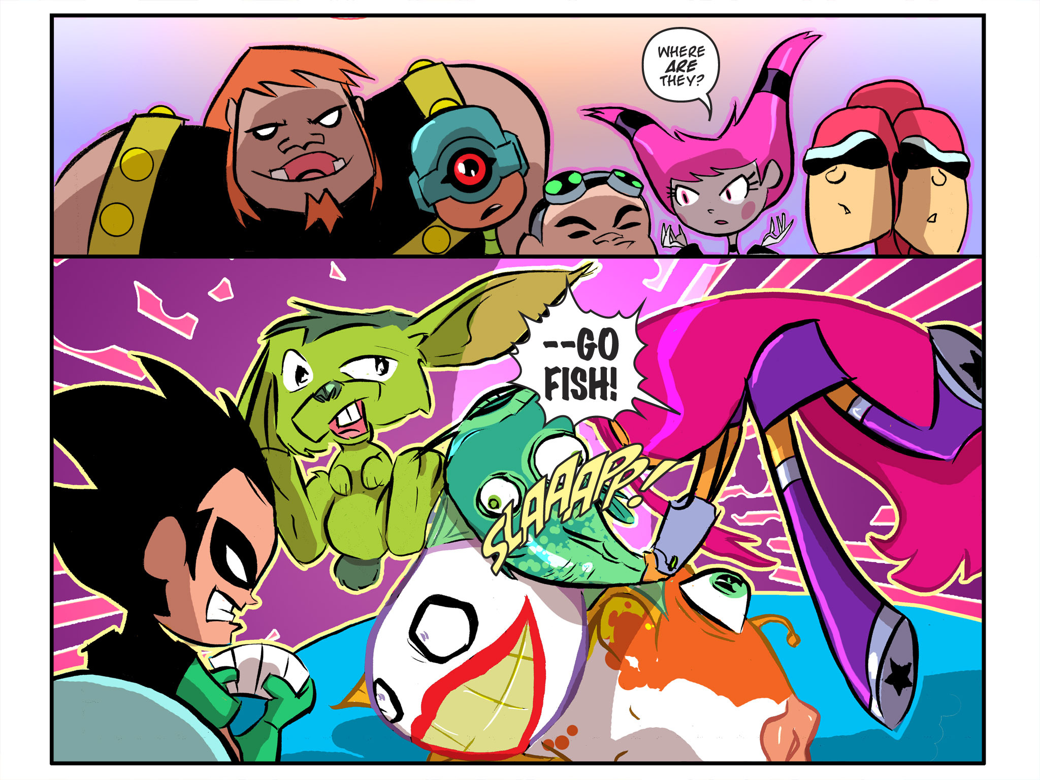 Read online Teen Titans Go! (2013) comic -  Issue #7 - 54